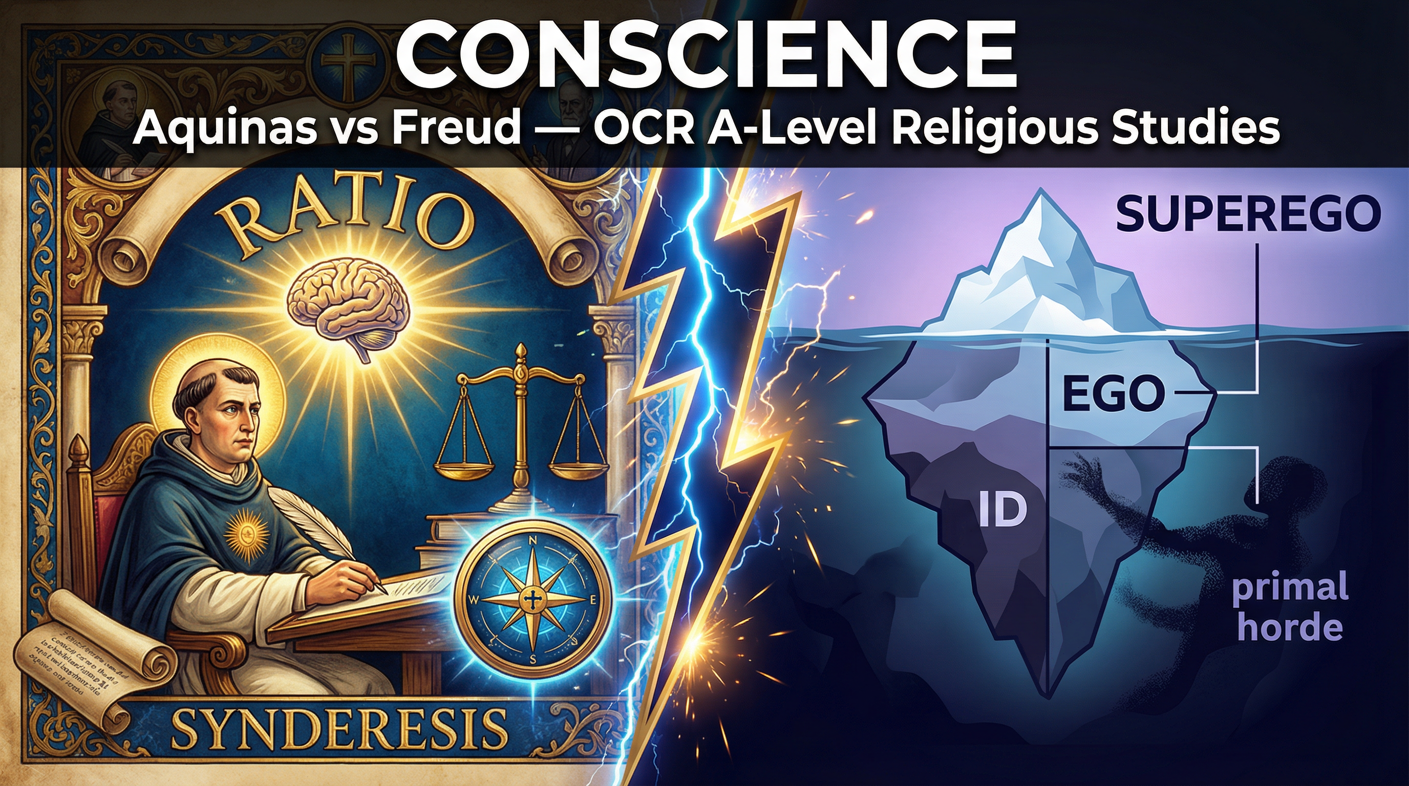 Header image for Conscience: Aquinas vs Freud