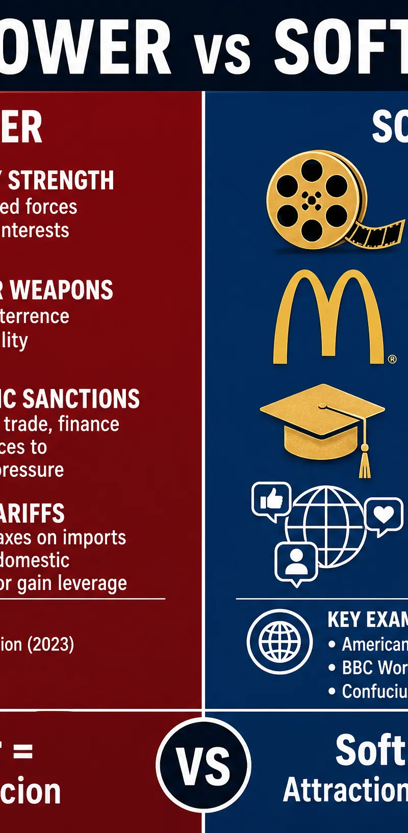 Hard Power vs Soft Power