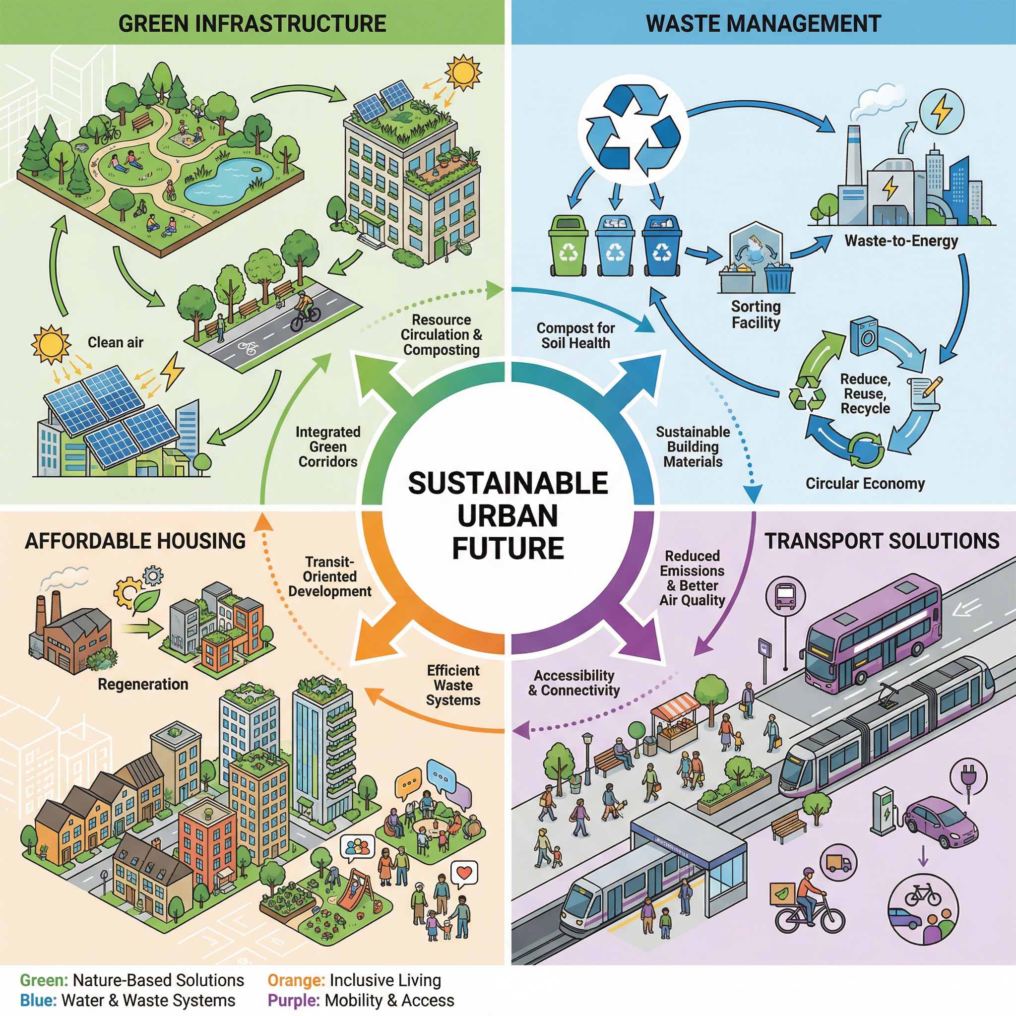 Strategies for Sustainable Urban Futures