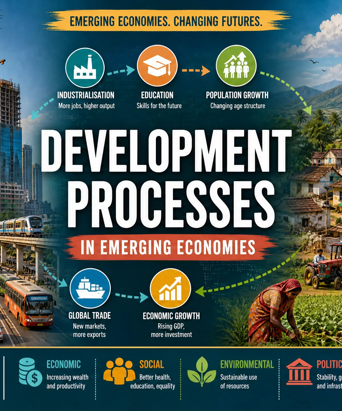 Development Processes in Emerging Economies
