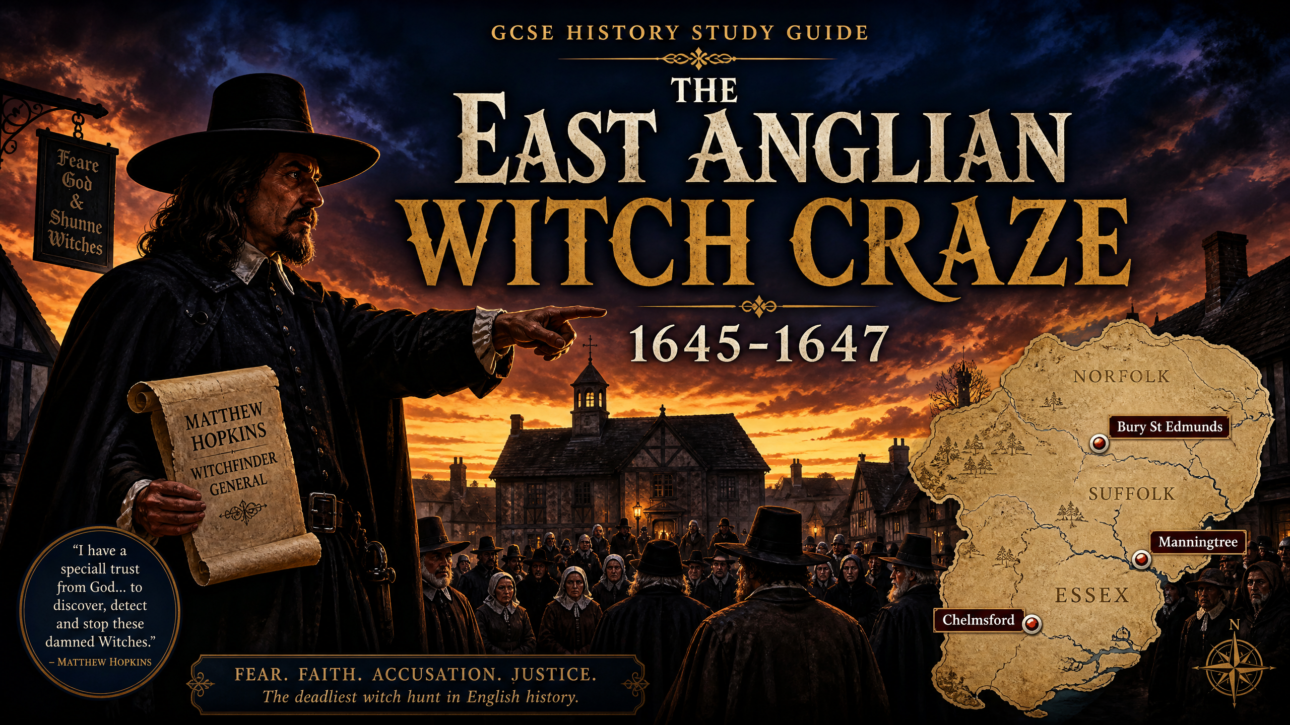 The East Anglian Witch Craze 1645-1647