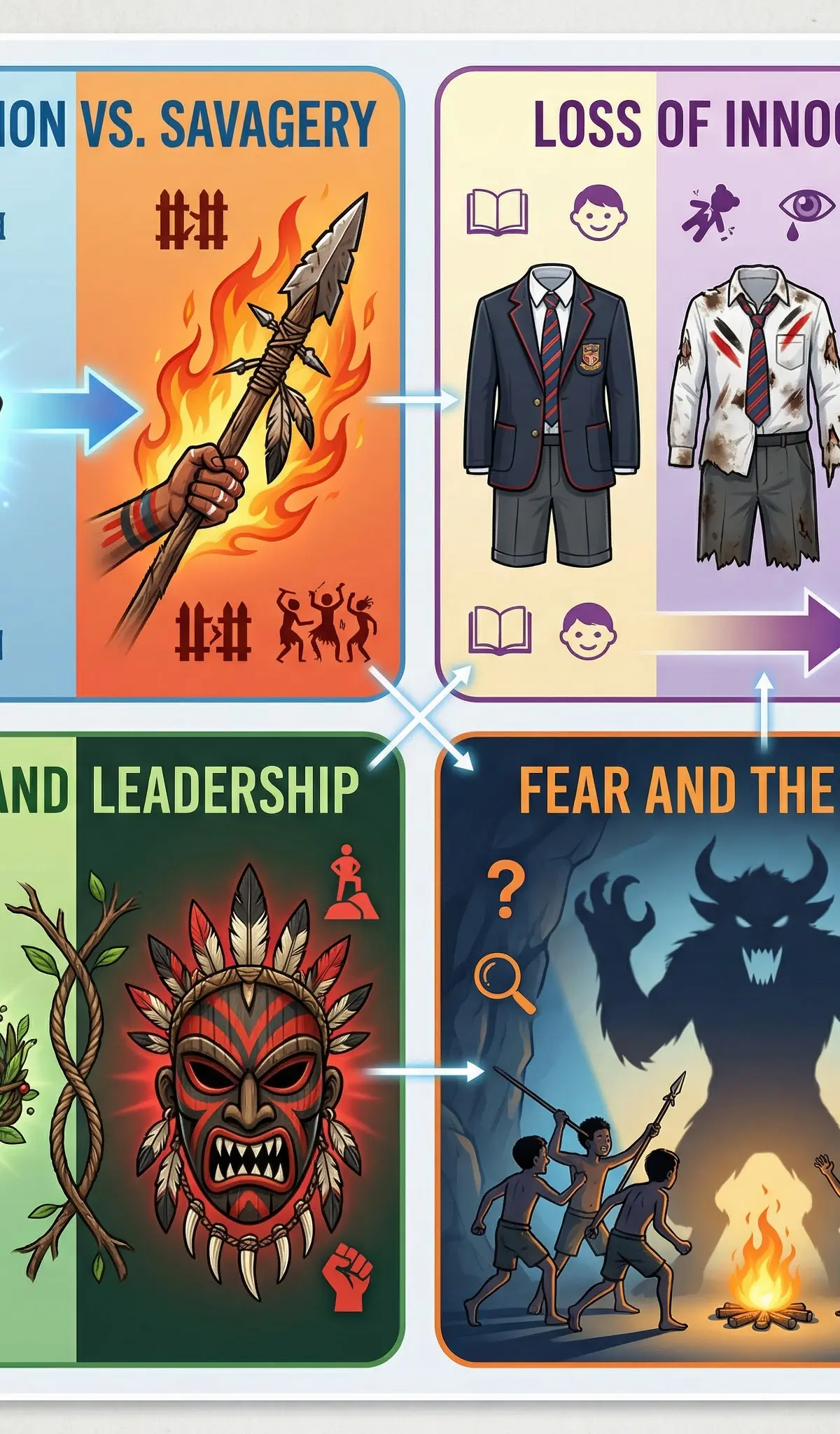 Major Themes in Lord of the Flies