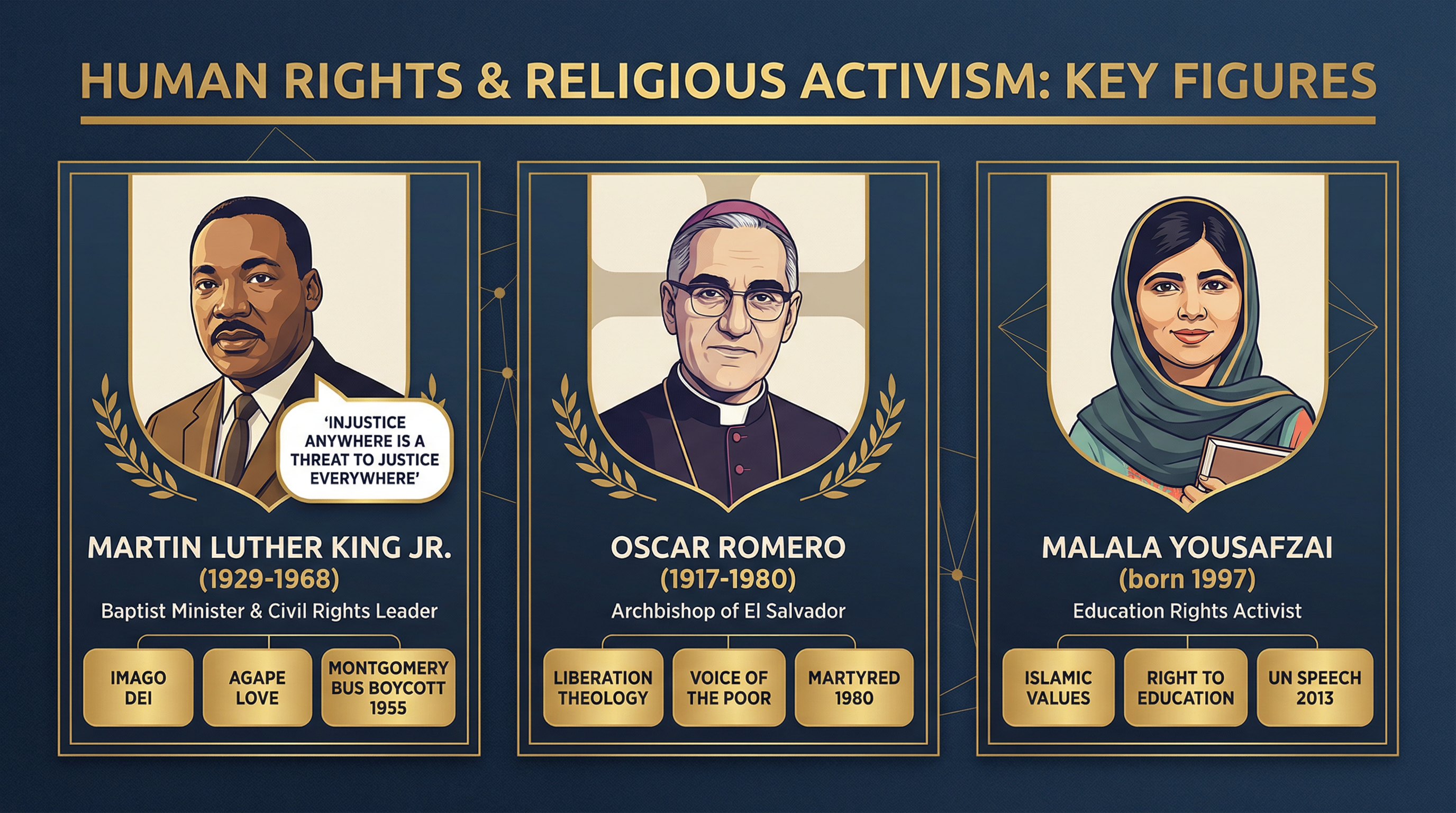 Key Figures in Religious Activism