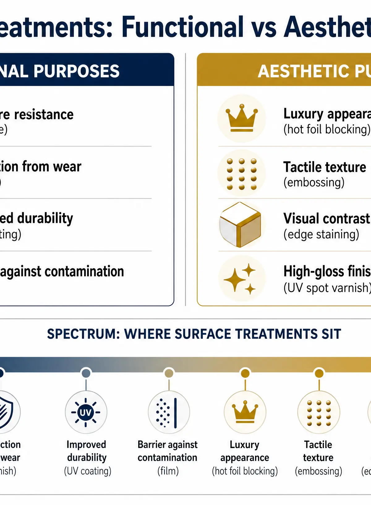 Functional vs Aesthetic Purposes