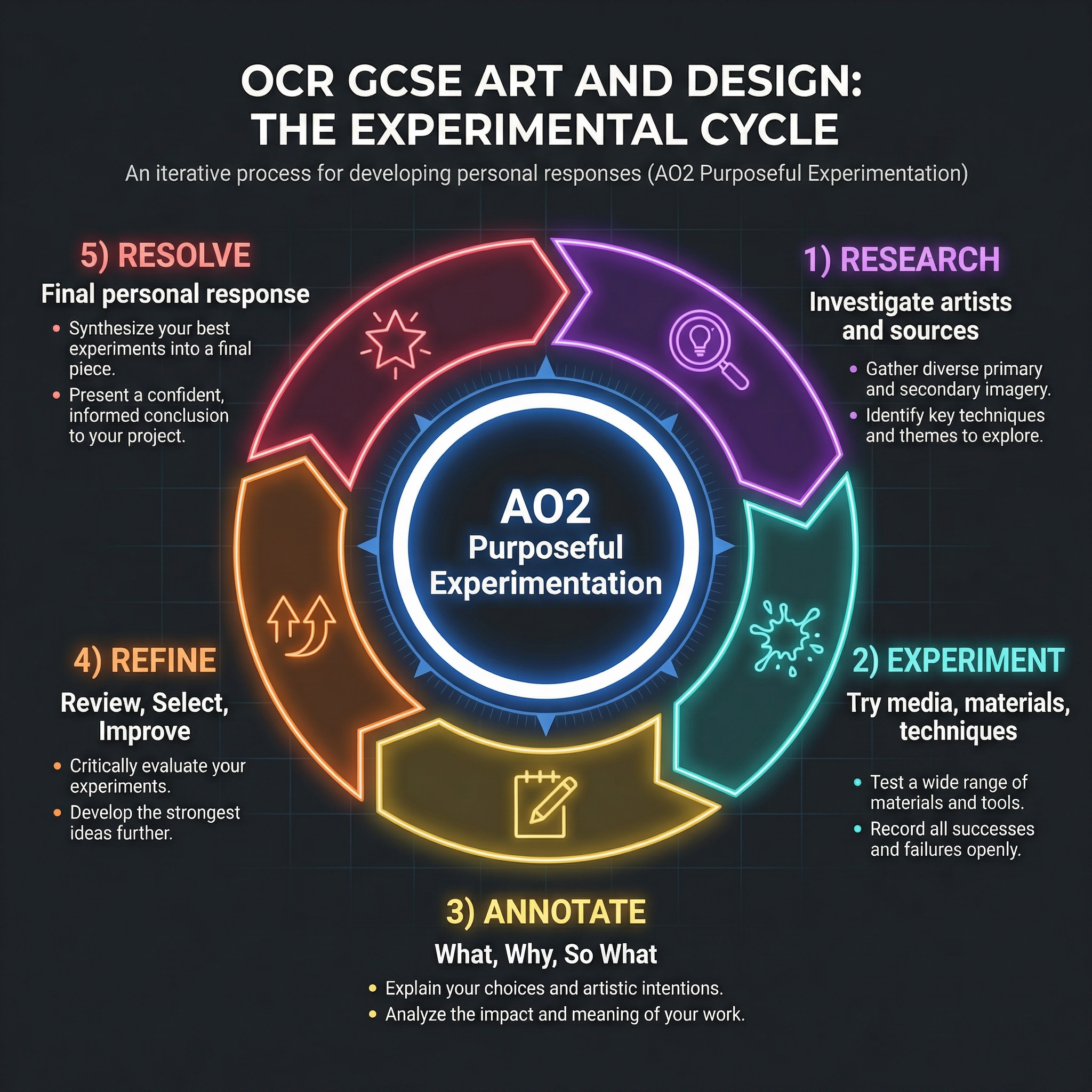 Experimental – Art and Design – GCSE