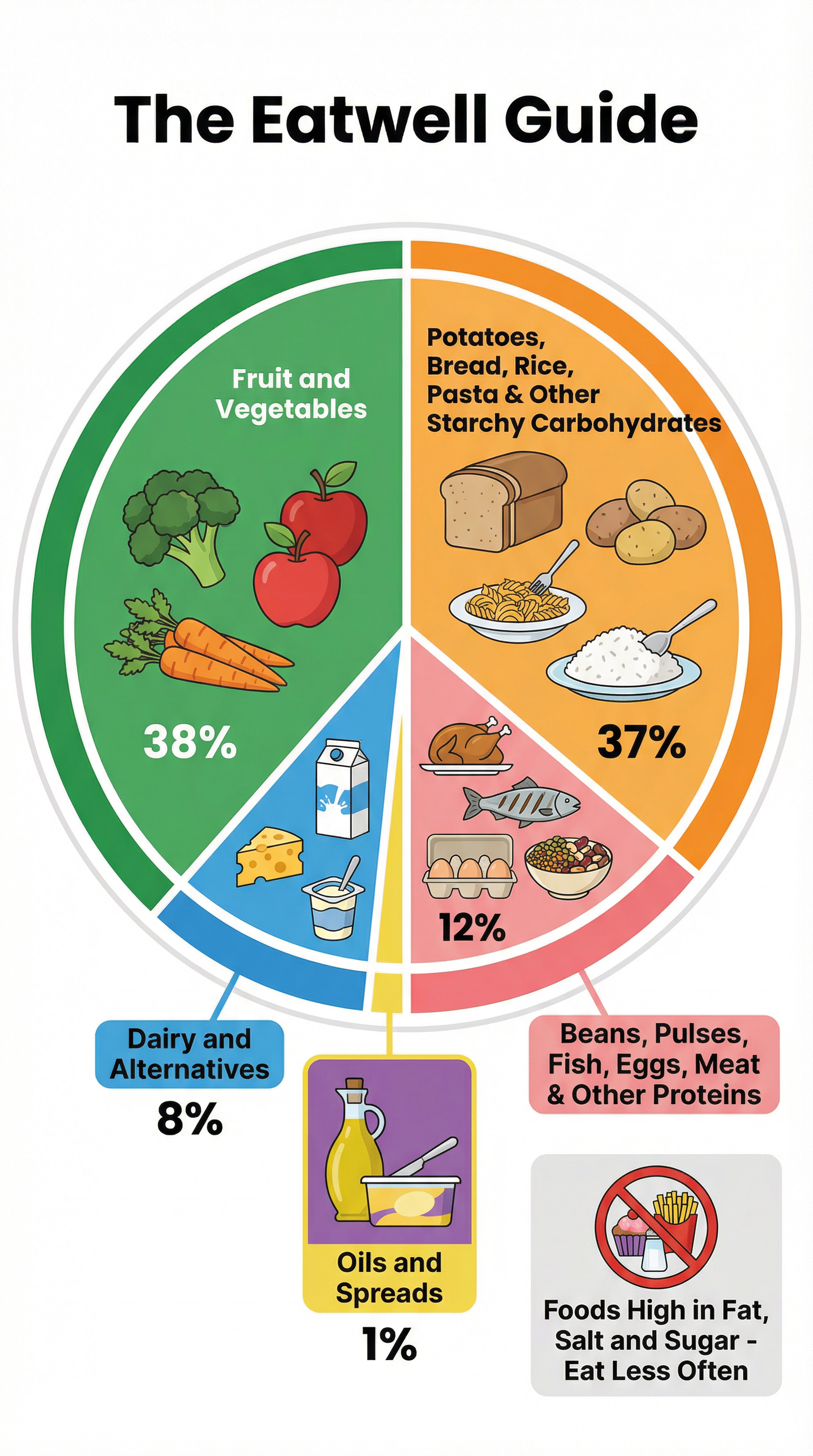 The Eatwell Guide Proportions