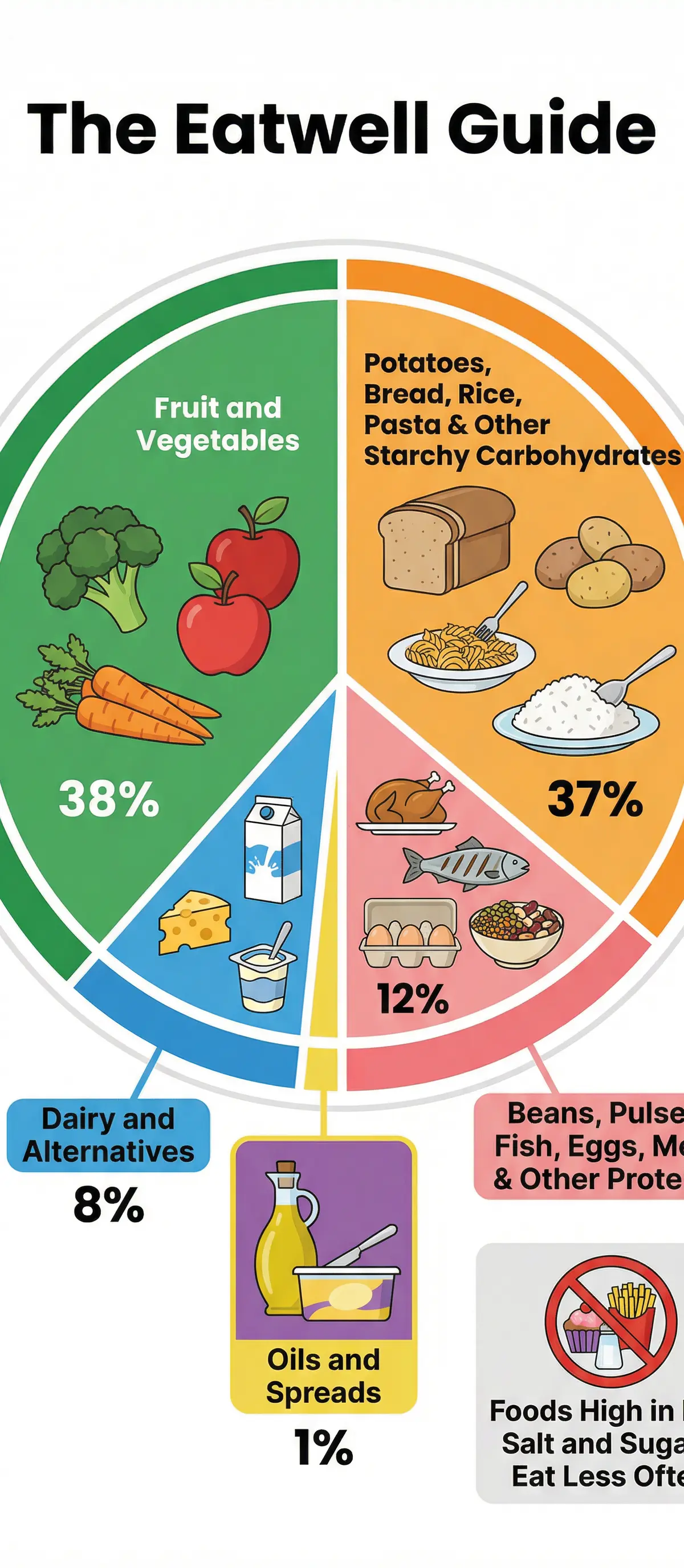 The Eatwell Guide Proportions