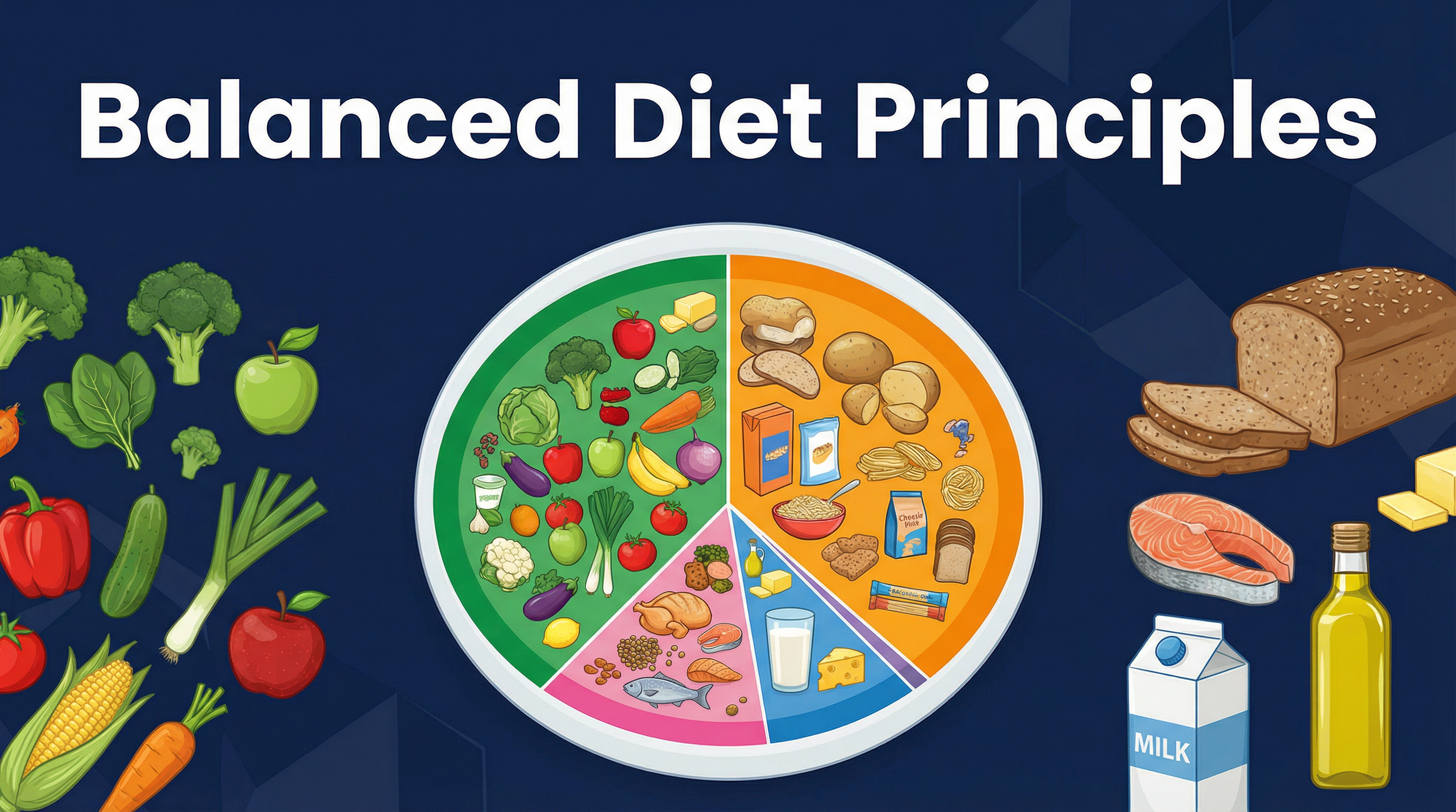 Header image for Balanced Diet Principles