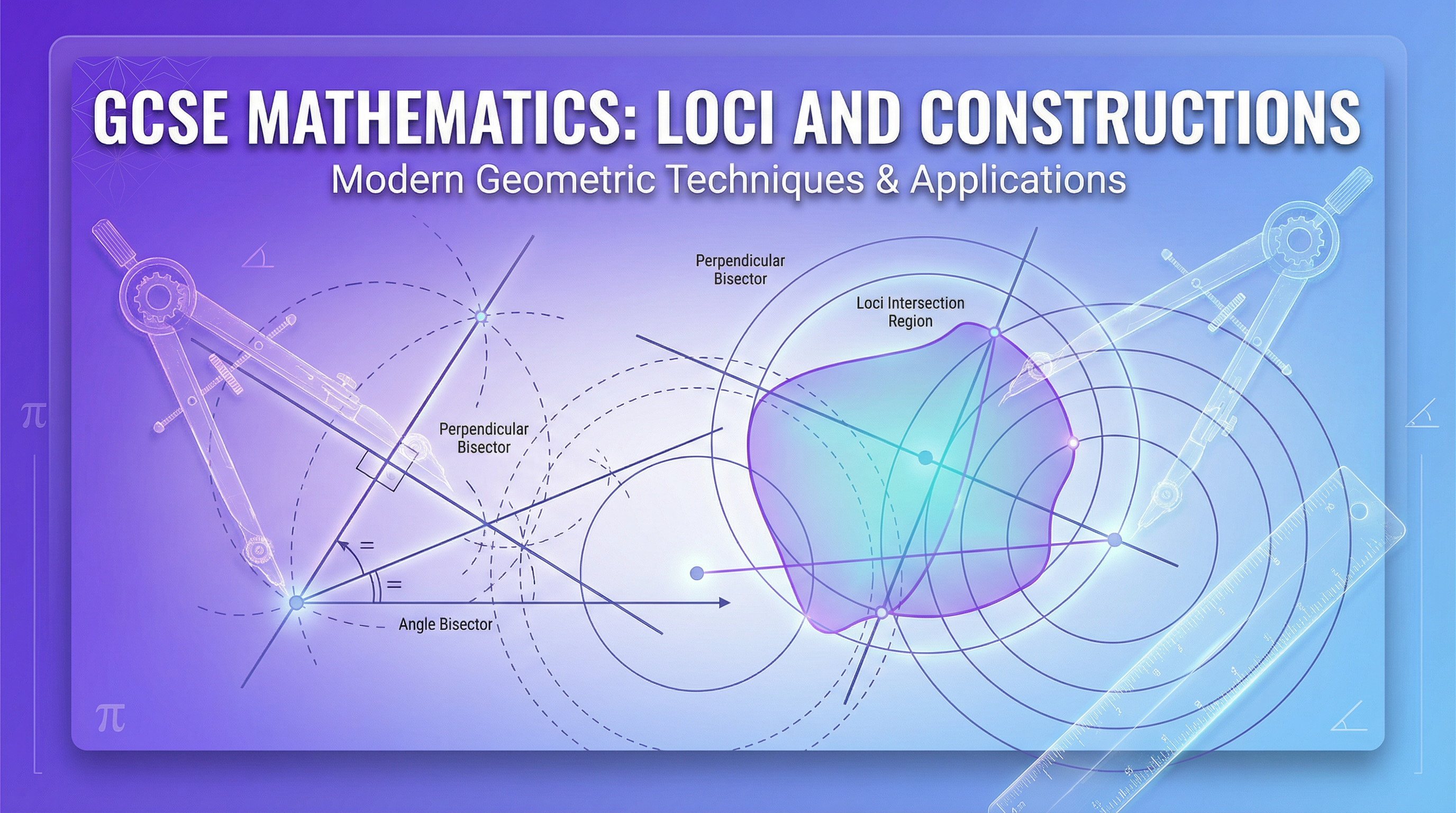 Geometry and Measures Skills: Loci — Edexcel GCSE study guide illustration