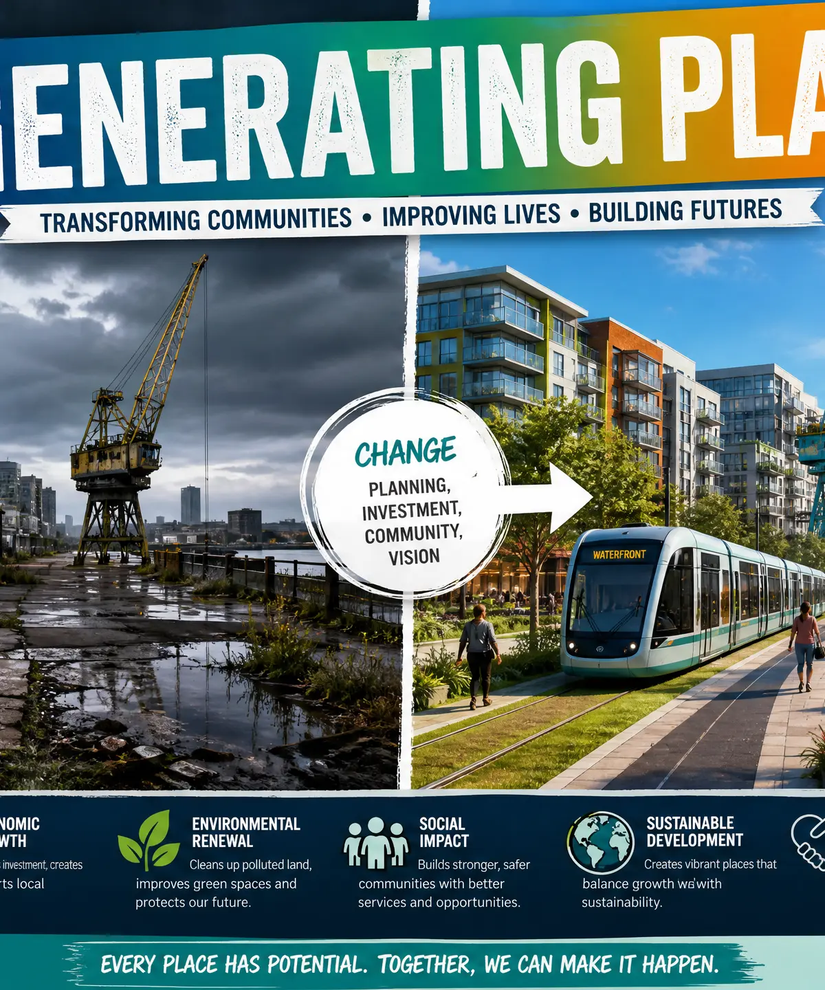 The transformative impact of regeneration.