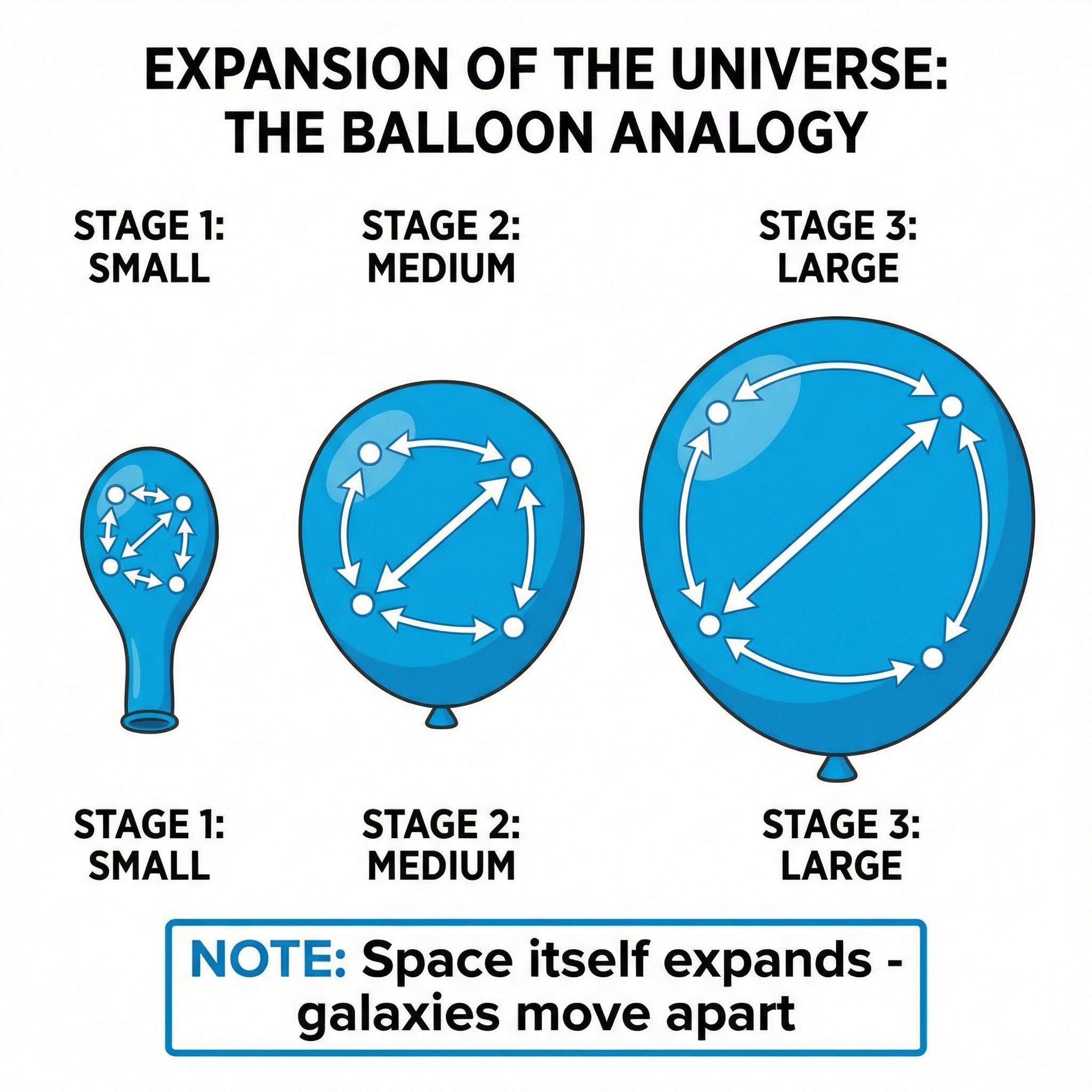 The Balloon Analogy for an Expanding Universe