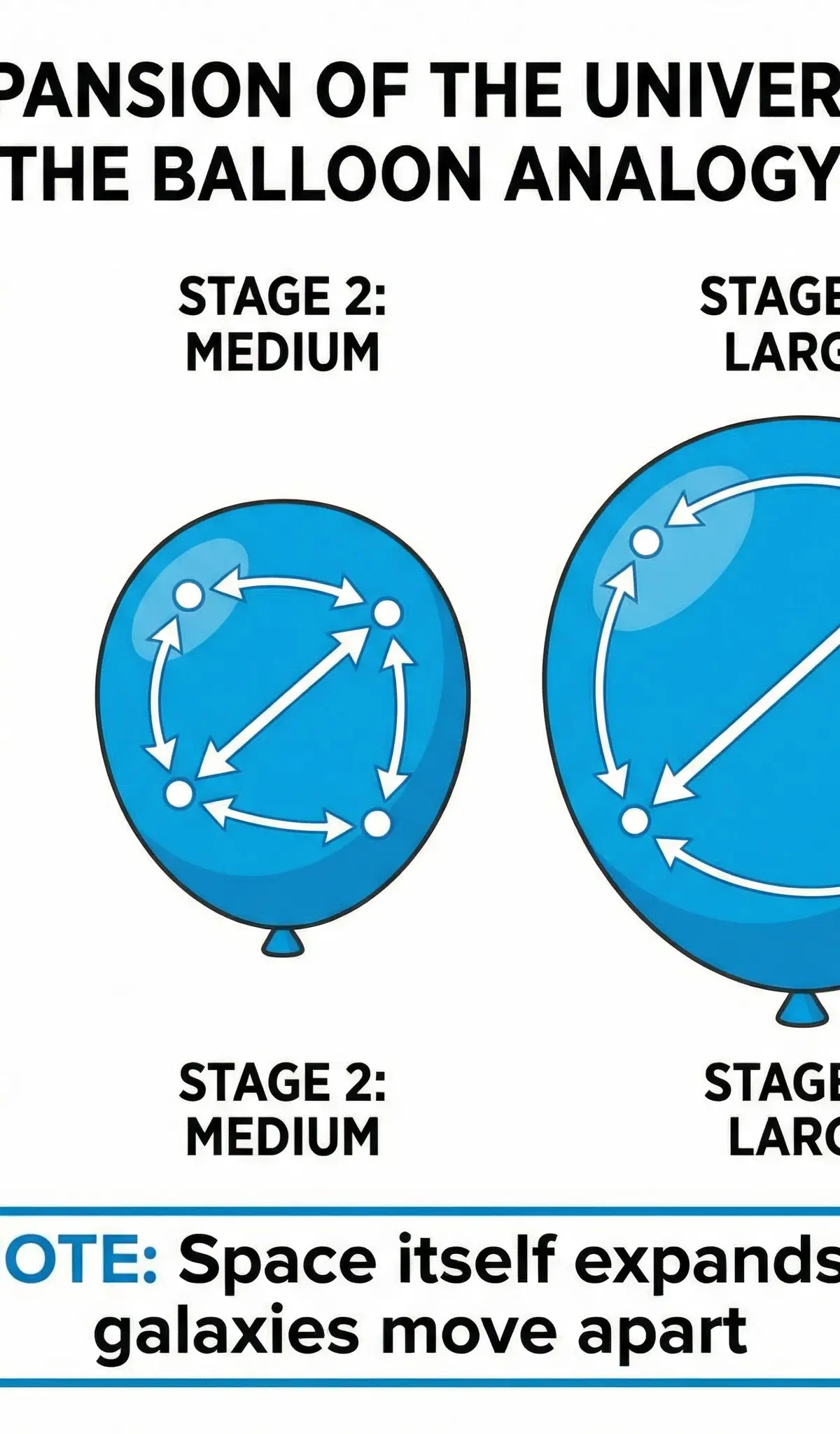 The Balloon Analogy for an Expanding Universe