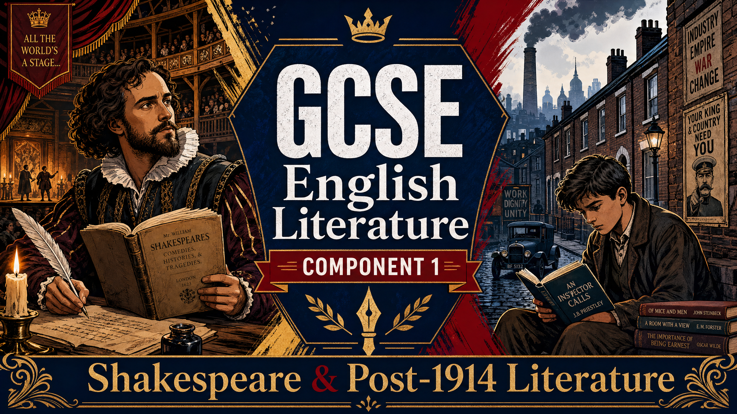 Header image for GCSE English Literature Component 1