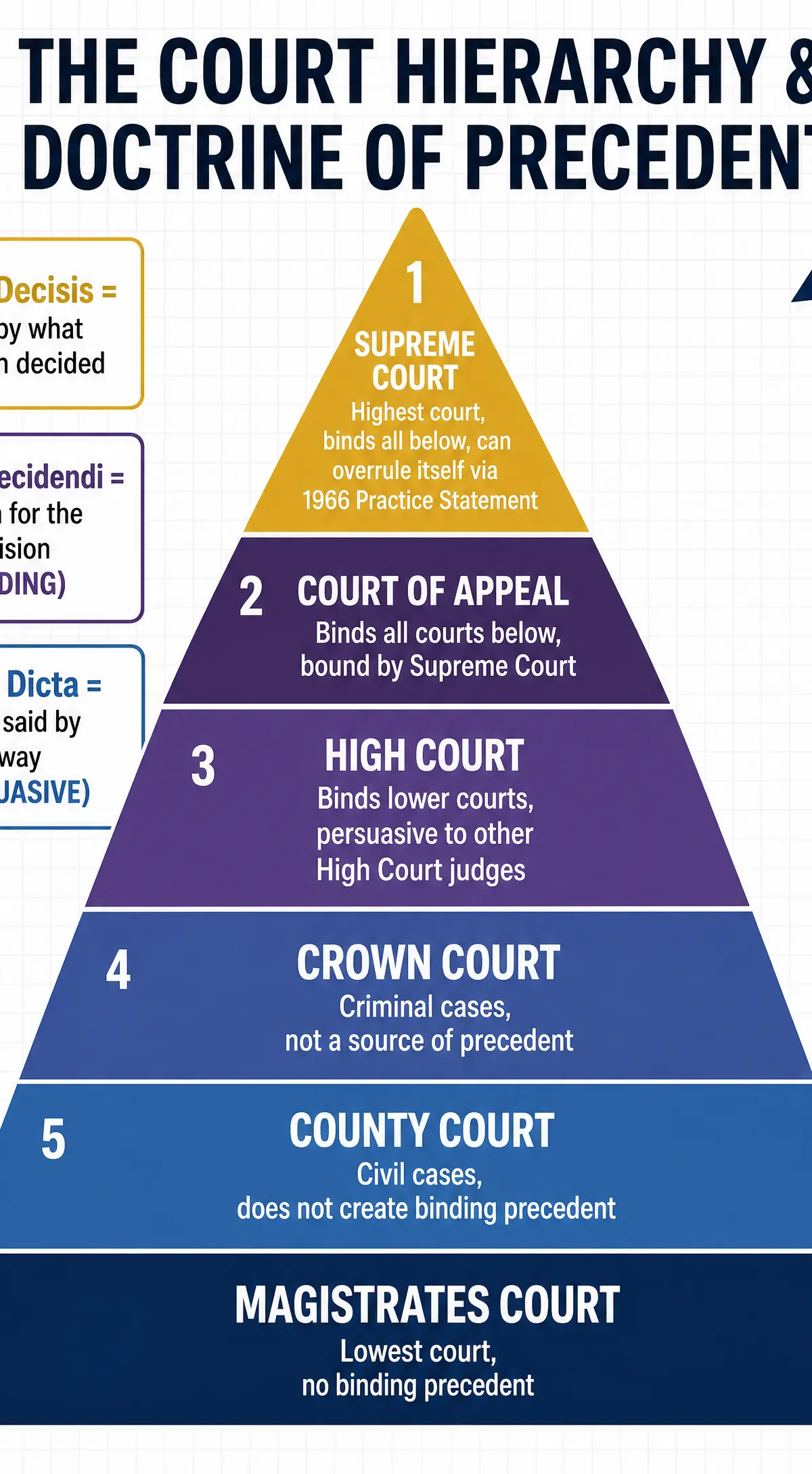 The Court Hierarchy & Doctrine of Precedent