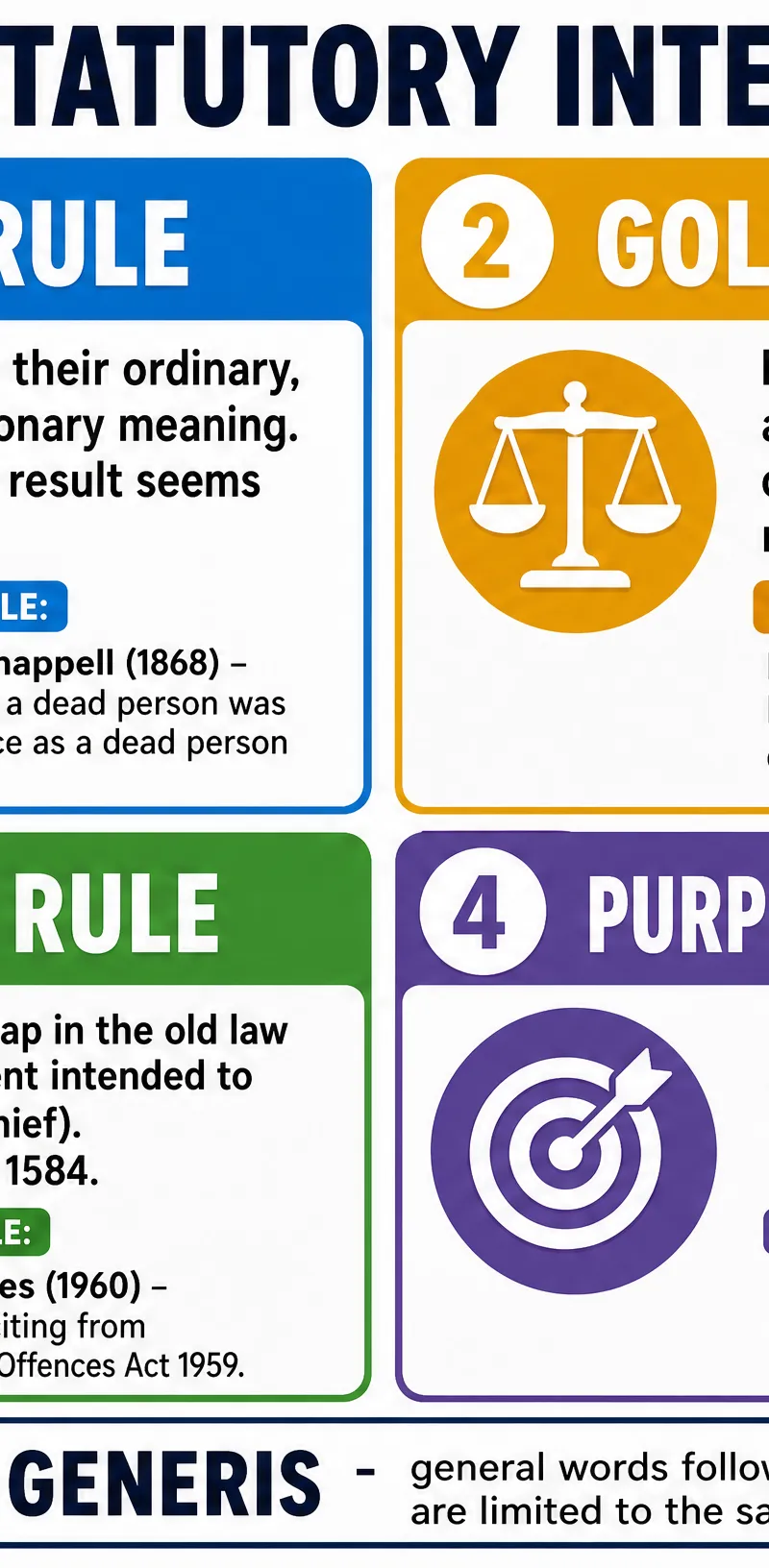 Rules of Statutory Interpretation