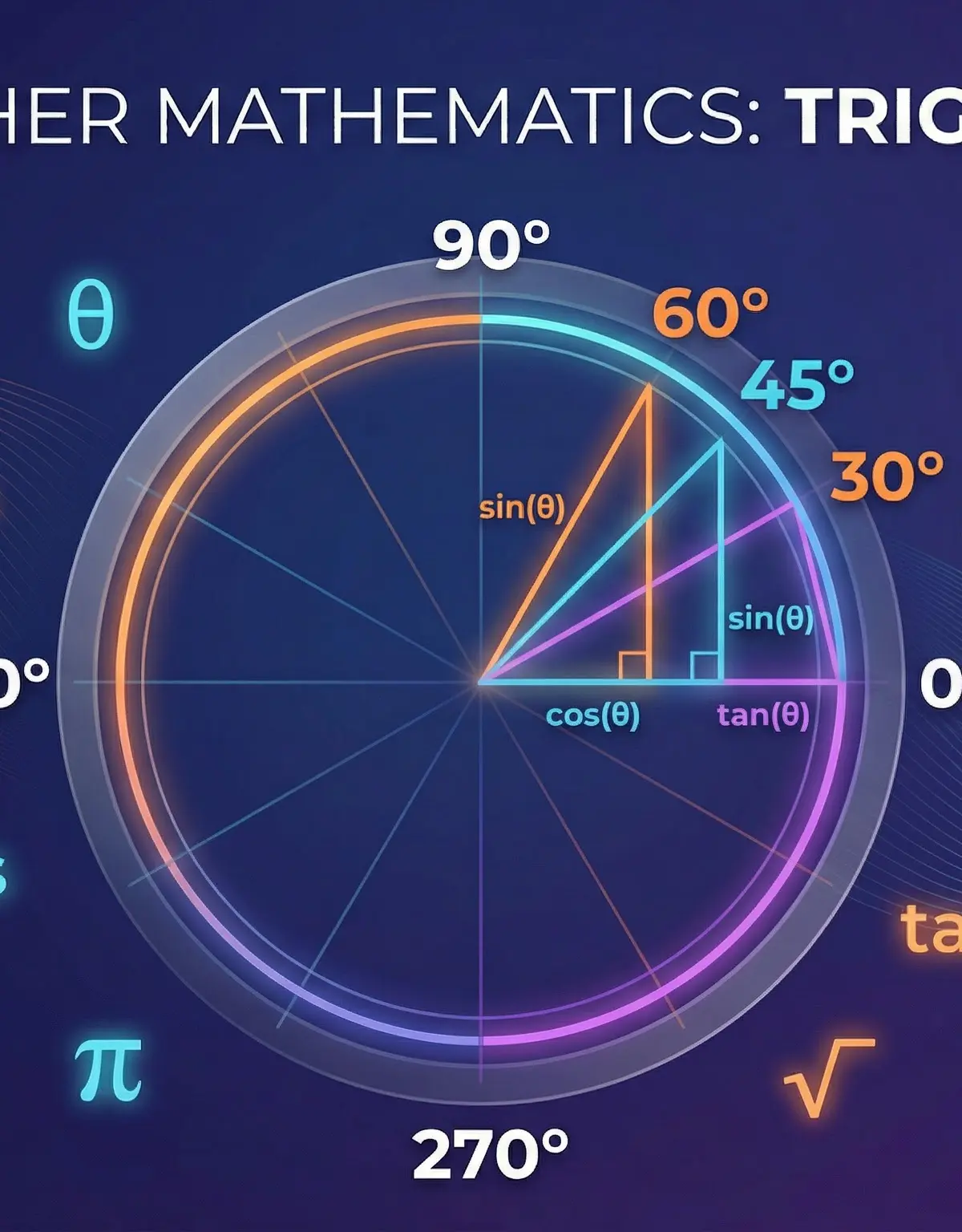 GCSE Further Mathematics: Trigonometry - Master the unit circle, identities, and problem-solving techniques