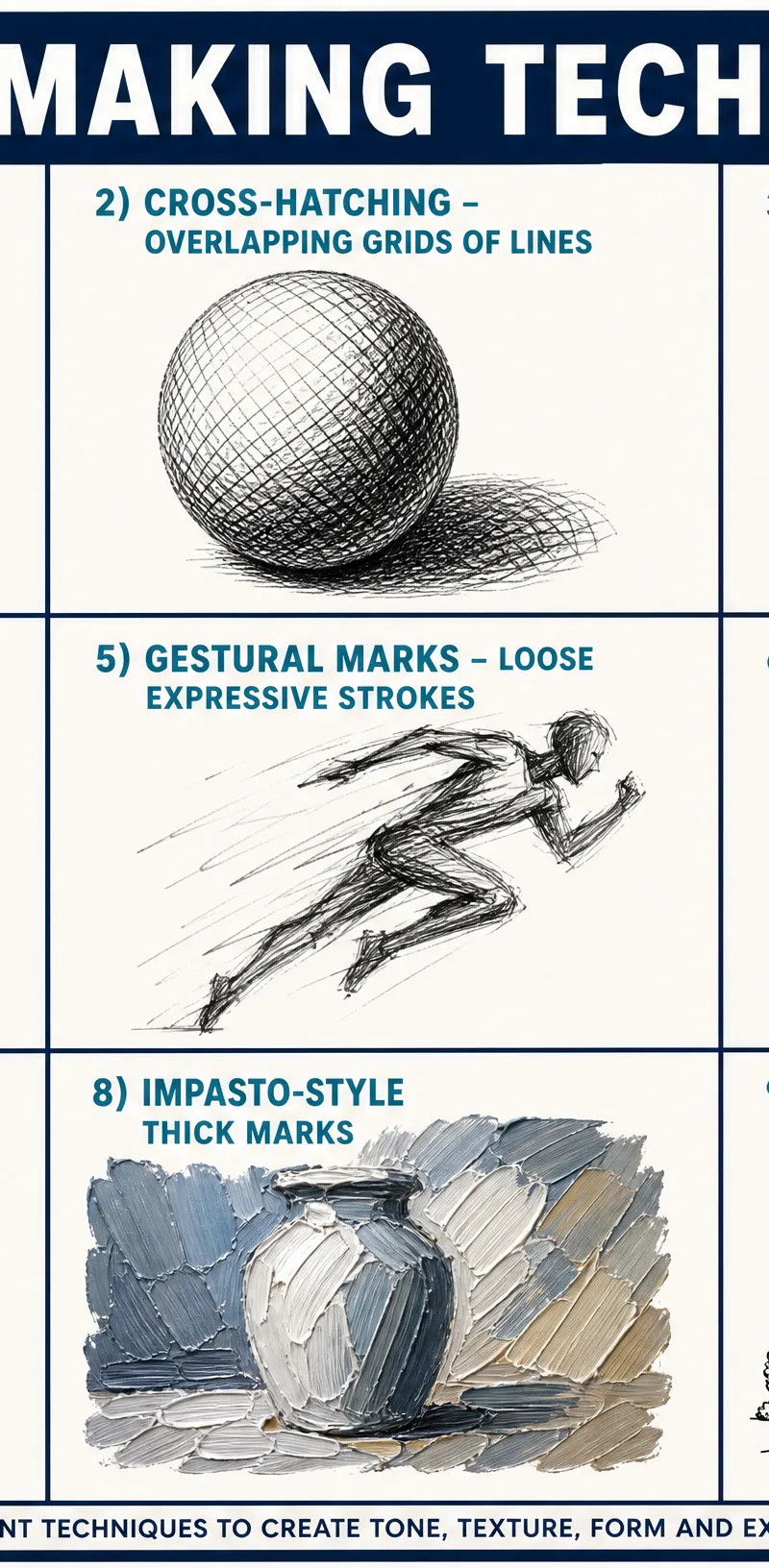 Key Mark-Making Techniques
