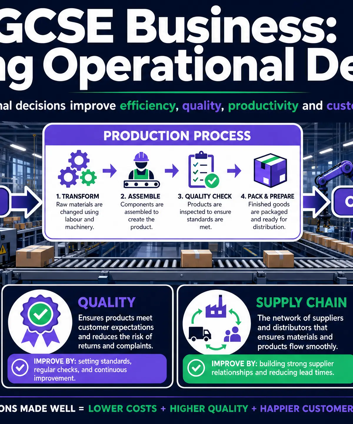 GCSE Business: Making Operational Decisions