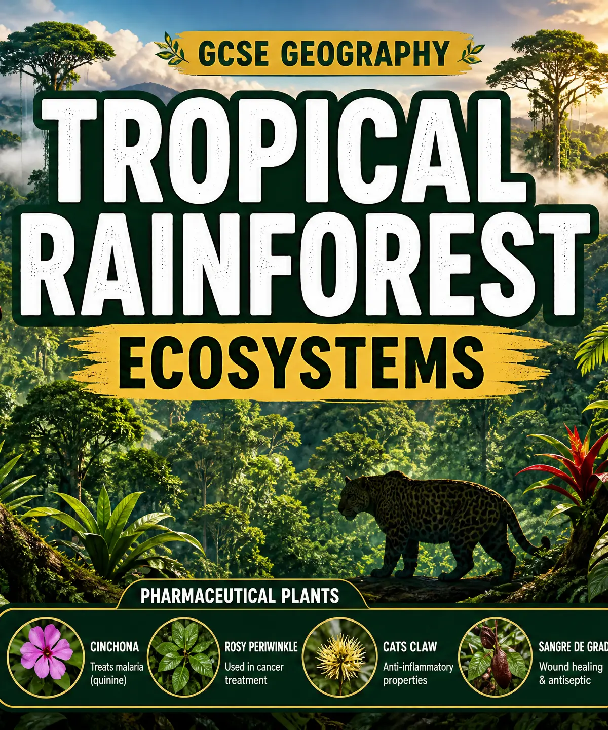 Tropical Rainforest Ecosystems: Goods, Services, and Threats