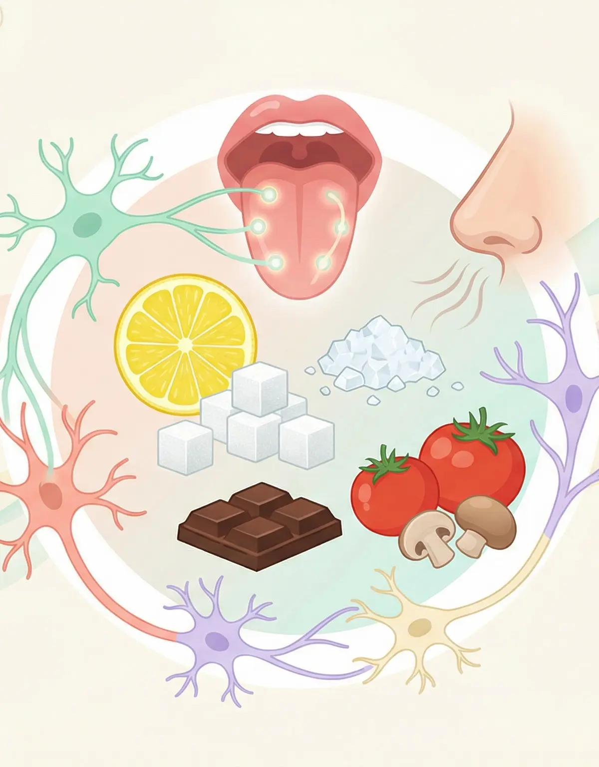 The science of how we perceive food combines taste, aroma, and other sensory inputs.
