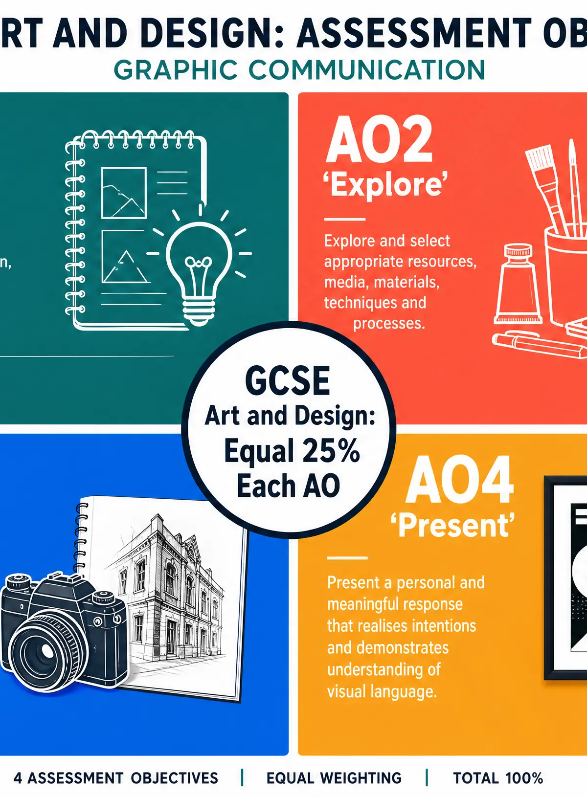 Assessment Objectives breakdown