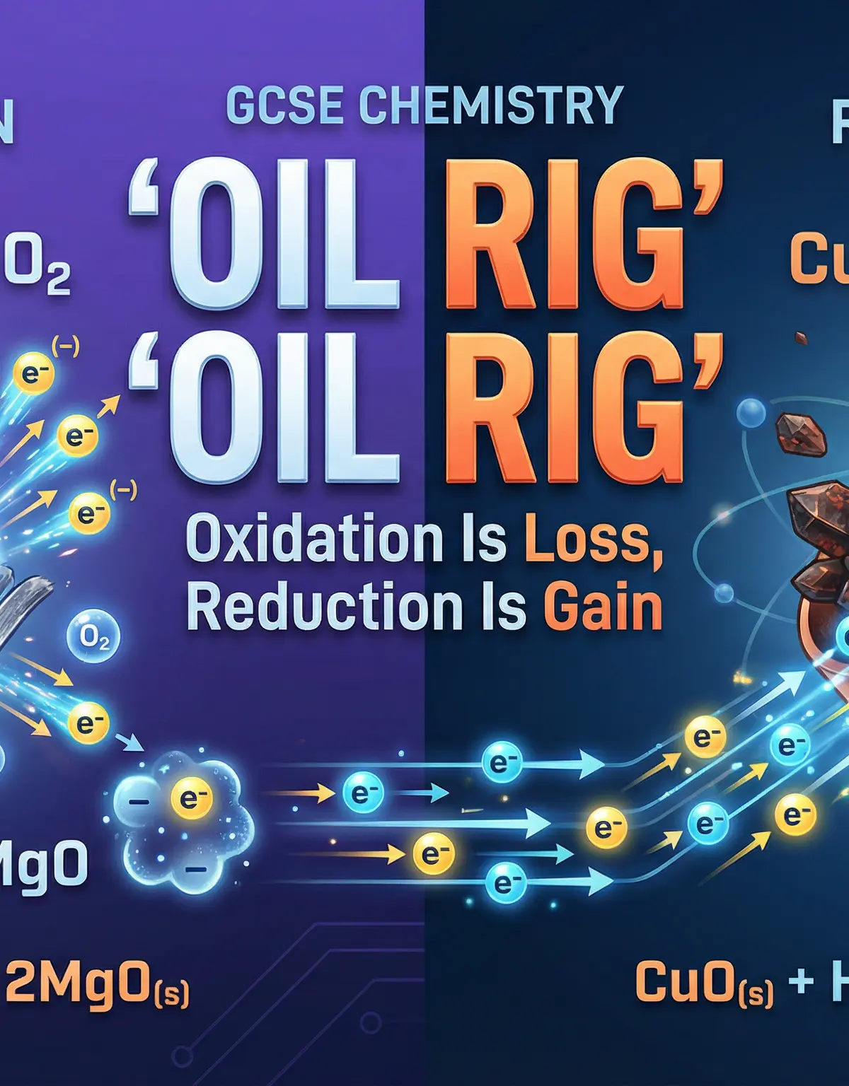 Header image for OCR GCSE Chemistry: Redox Reactions (3.5)