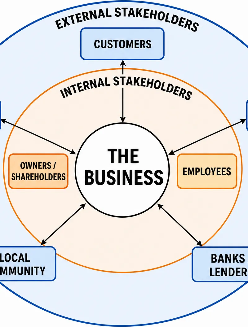 Internal vs External Stakeholders
