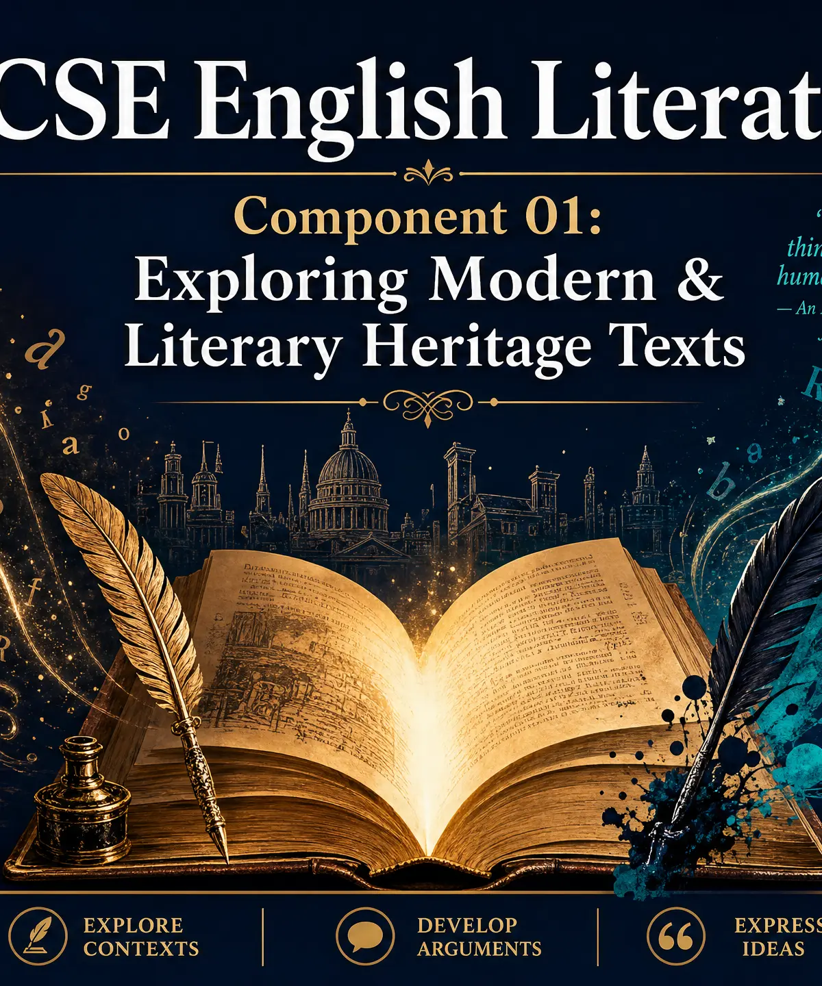 Component 01: Exploring Modern & Literary Heritage Texts