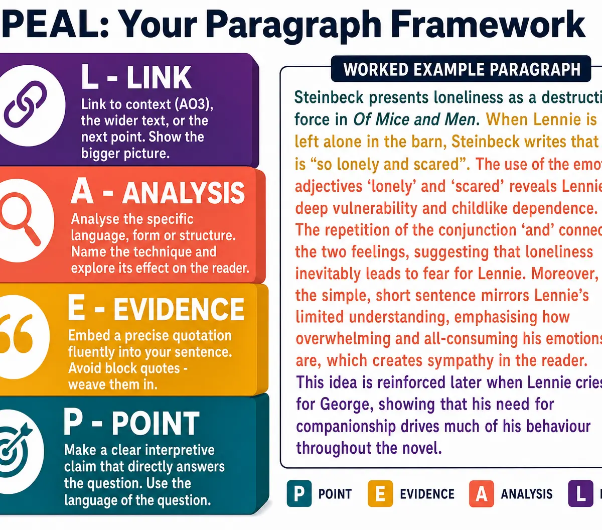 PEAL Paragraph Framework