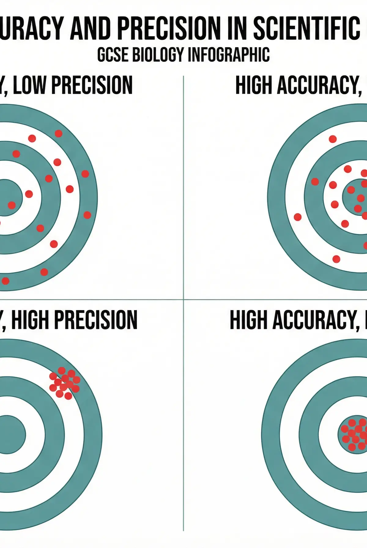 Comparing Accuracy and Precision