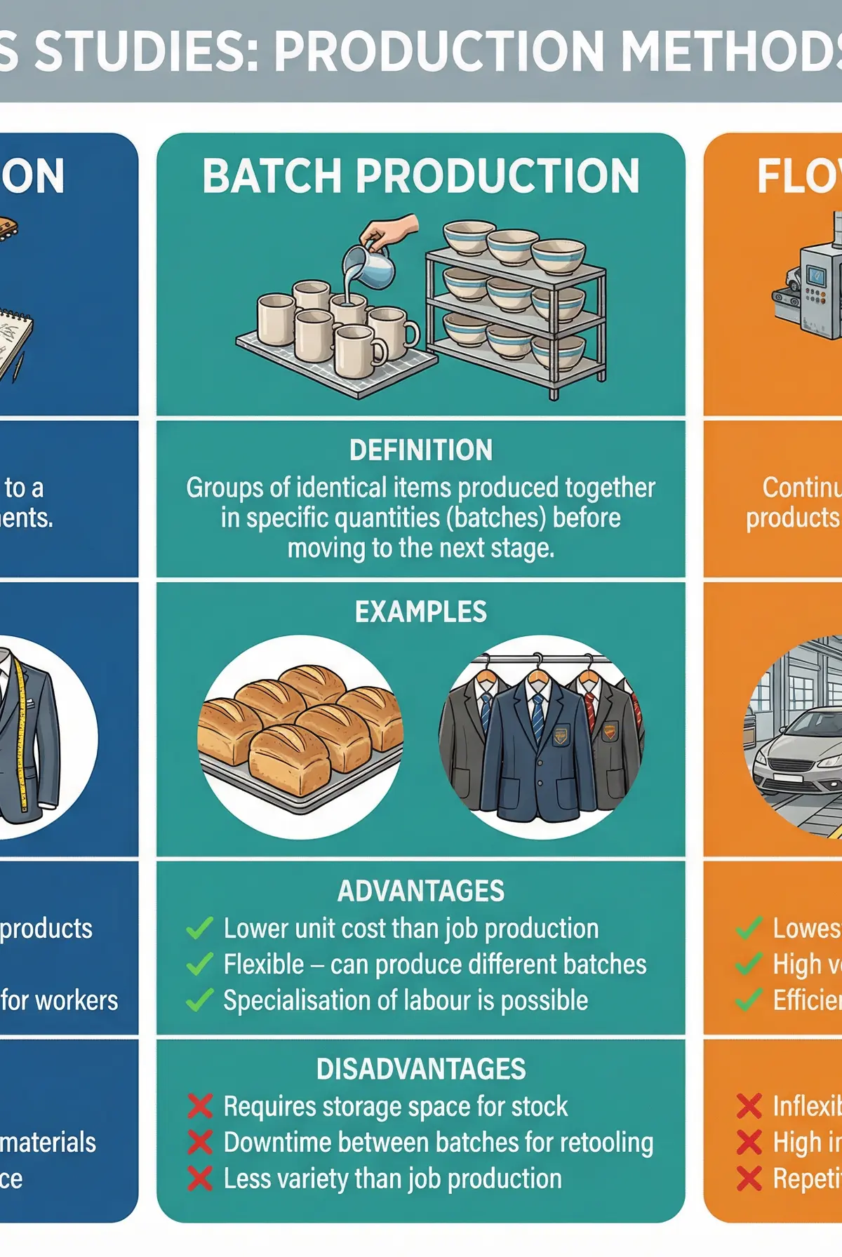 Comparison of Production Methods