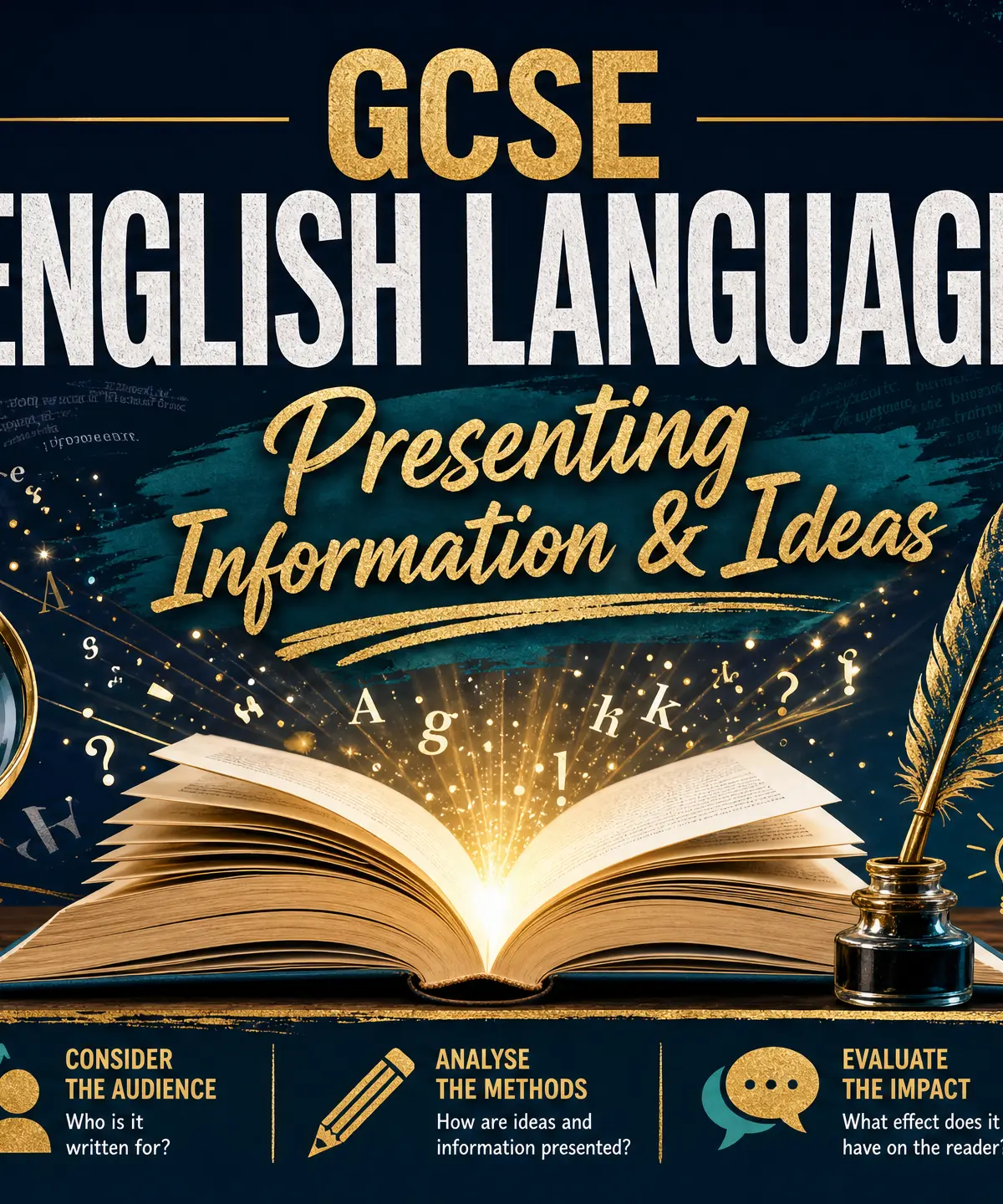 GCSE English Language: Presenting Information and Ideas