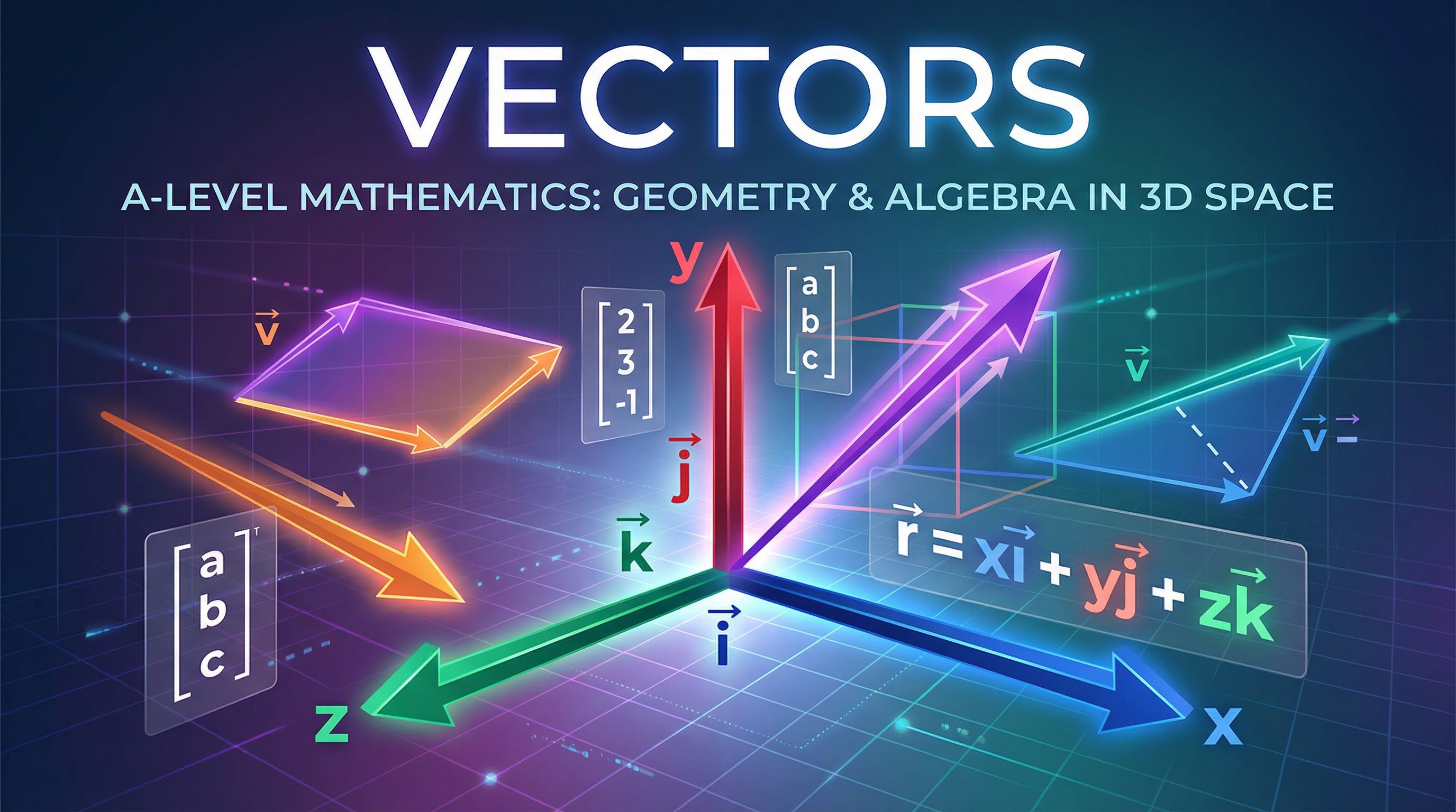 Vectors – Mathematics – A-Level