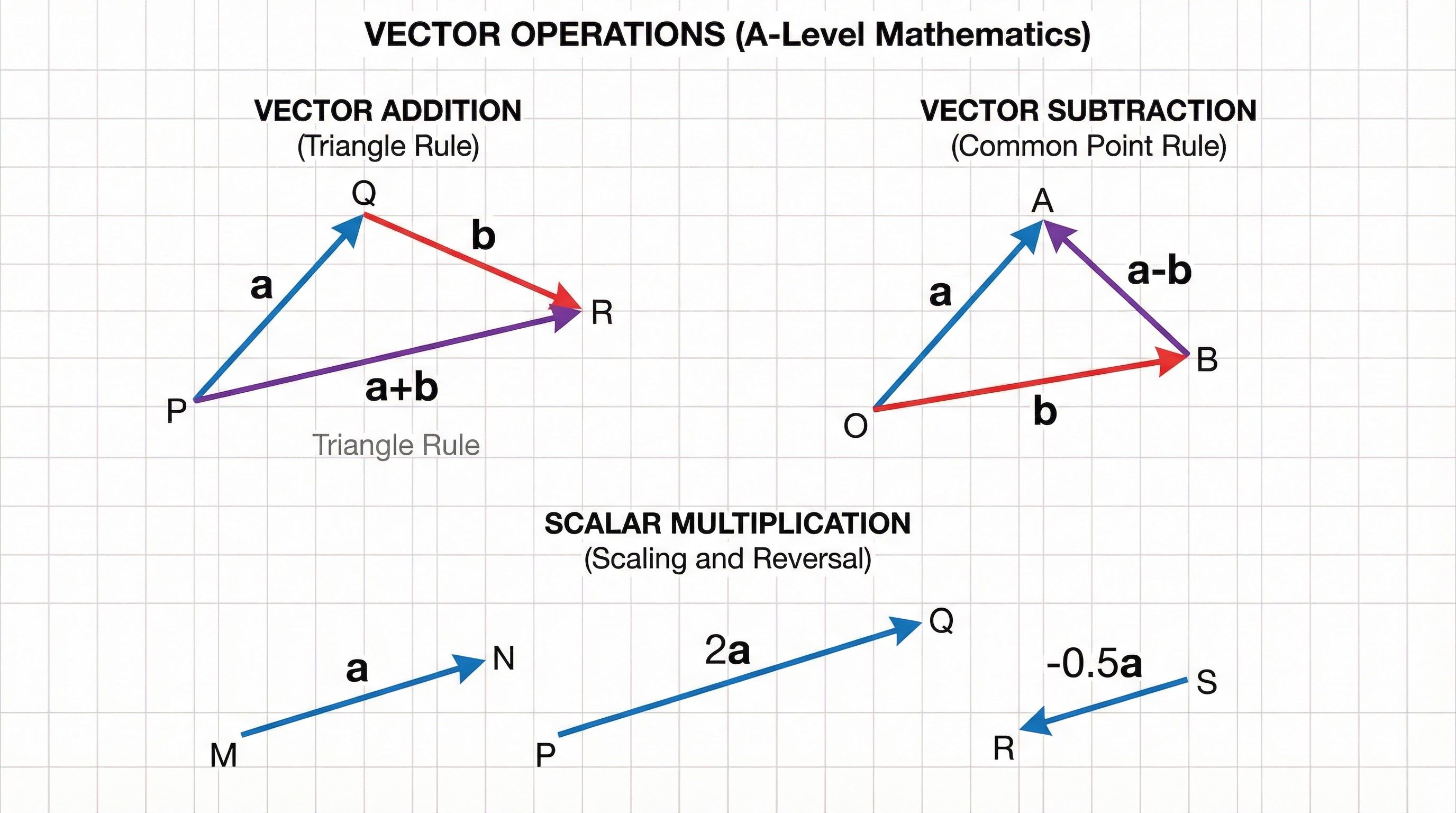 Vectors – Mathematics – A-Level