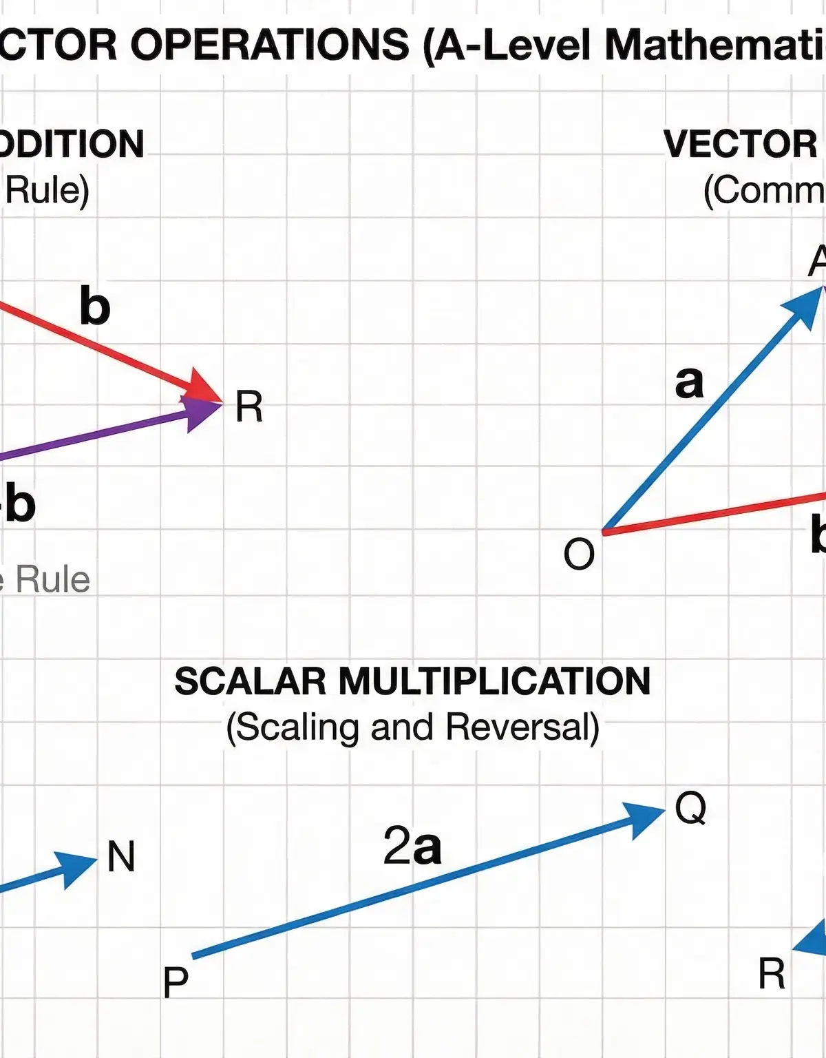 Vectors โ Mathematics โ A-Level