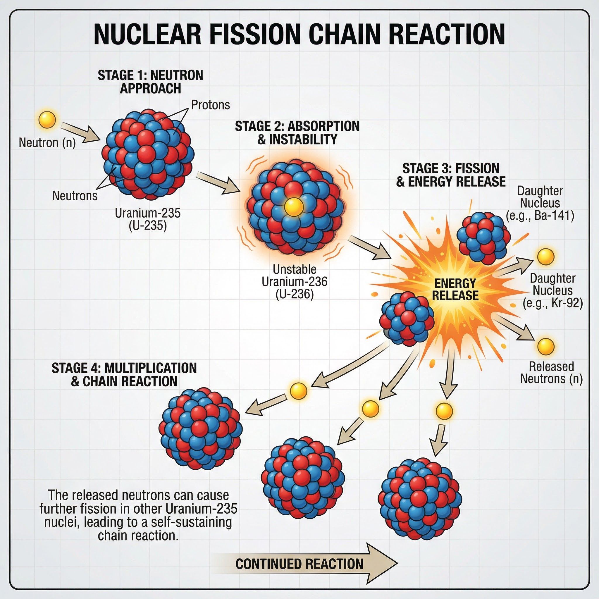 Nuclear Fission – Physics – GCSE