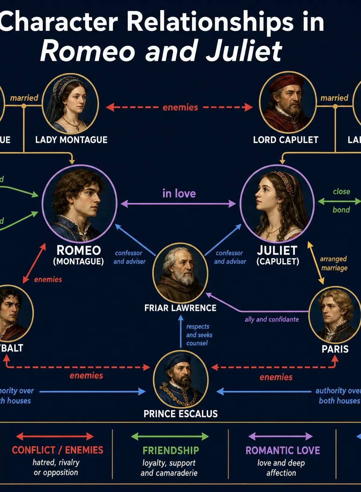 Character Relationships in Romeo and Juliet