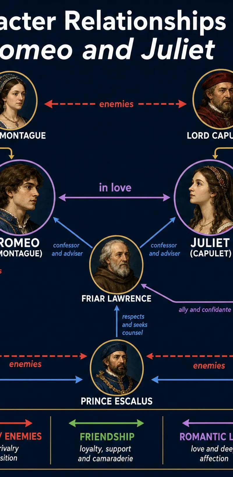 Character Relationships in Romeo and Juliet