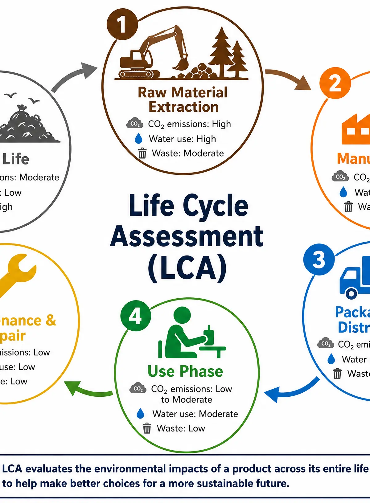 The 6 Stages of Life Cycle Assessment (LCA)