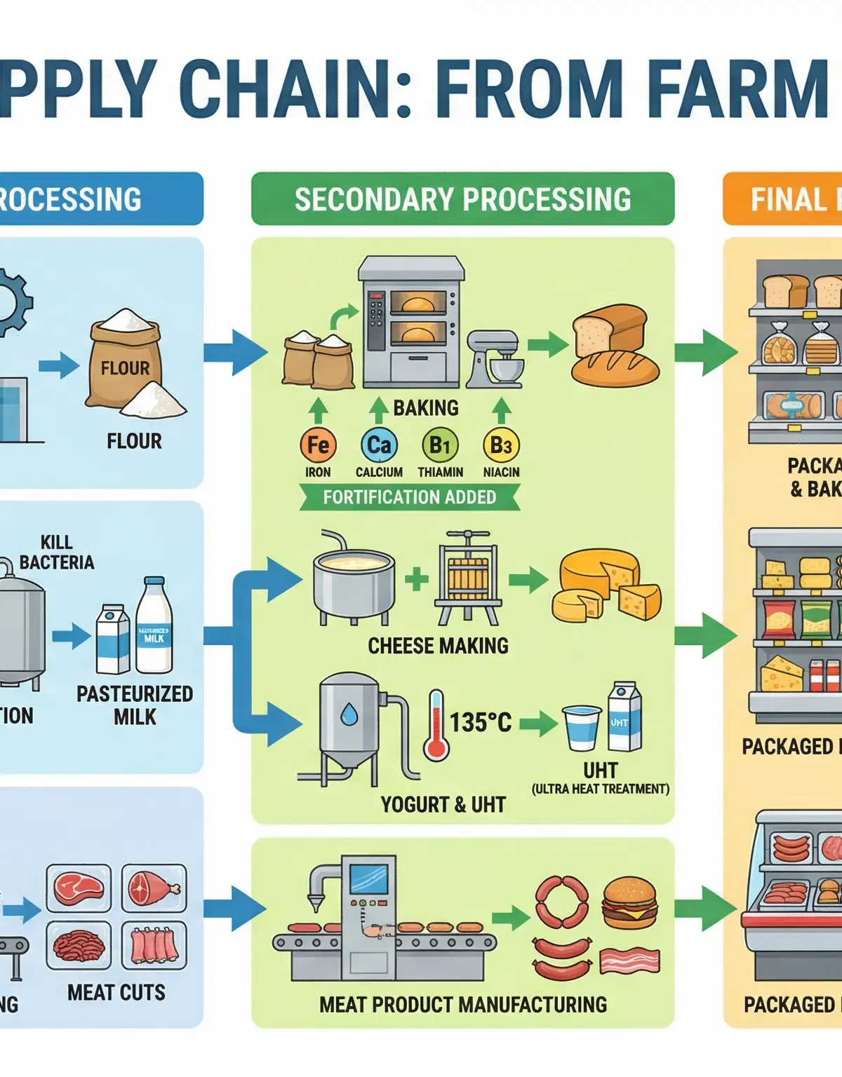 The Food Supply Chain: From Farm to Fork