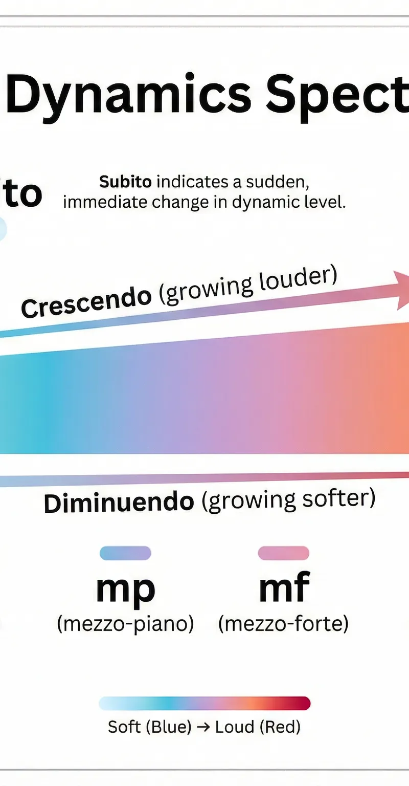 The Dynamics Spectrum: From Soft to Loud.