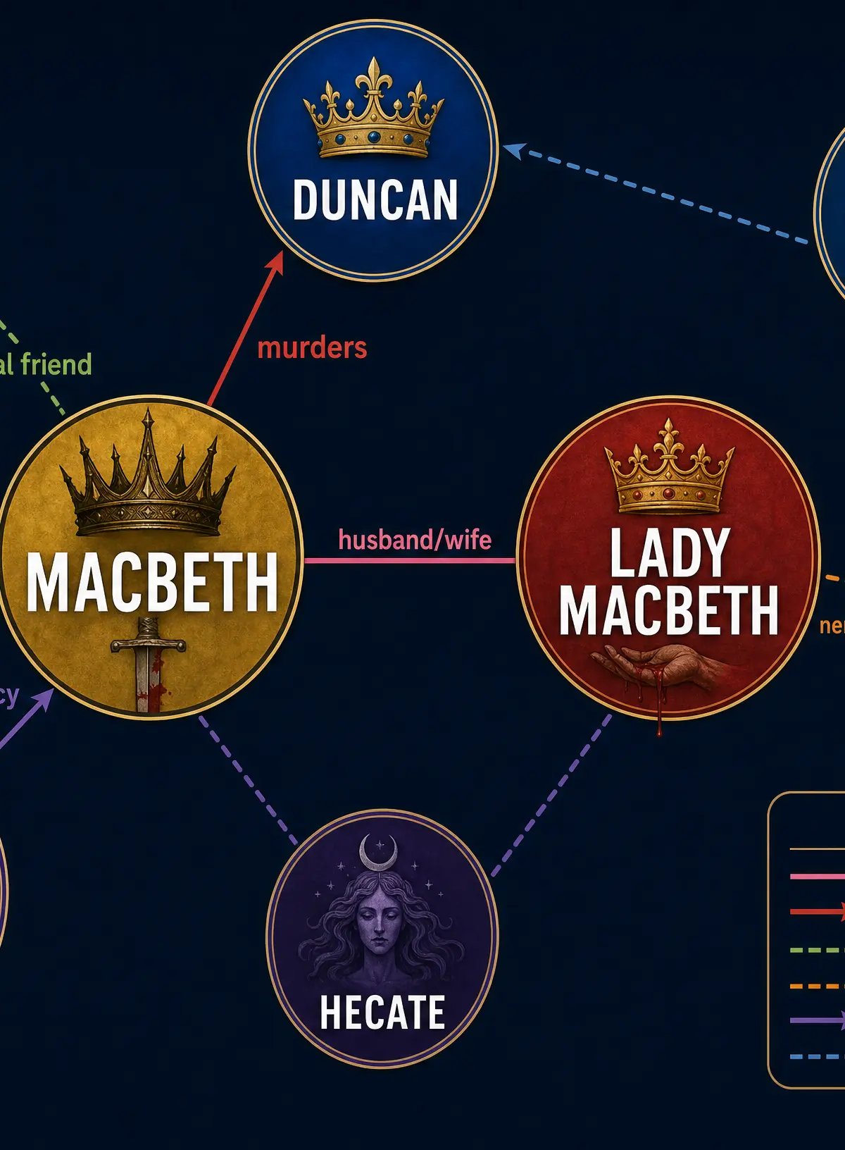Character Relationships in Macbeth
