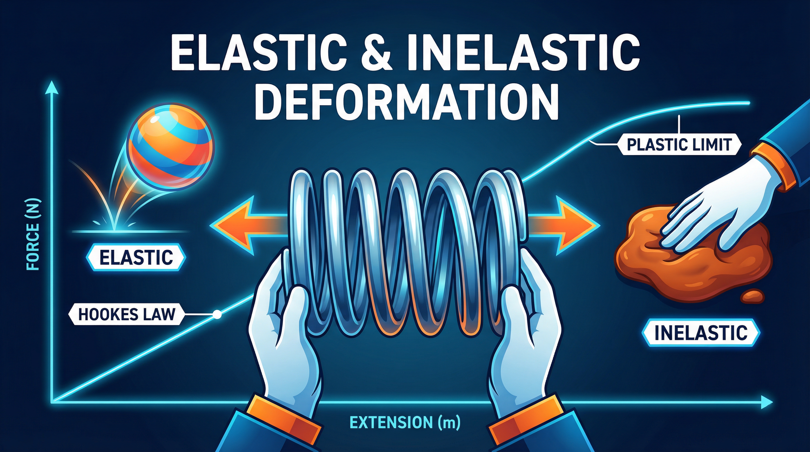 Header image for Elastic & Inelastic Deformation