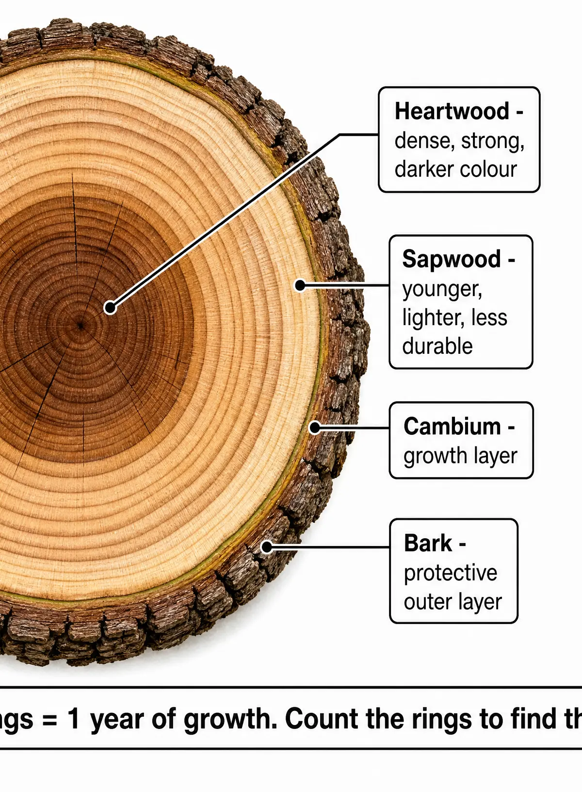 Internal Structure of Wood