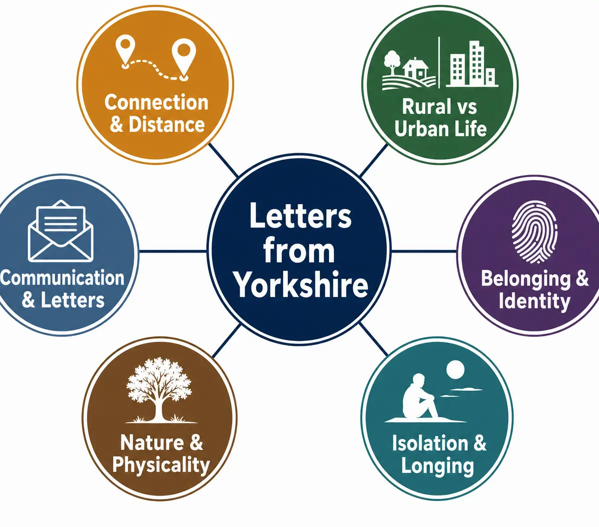 Key Themes in Letters from Yorkshire