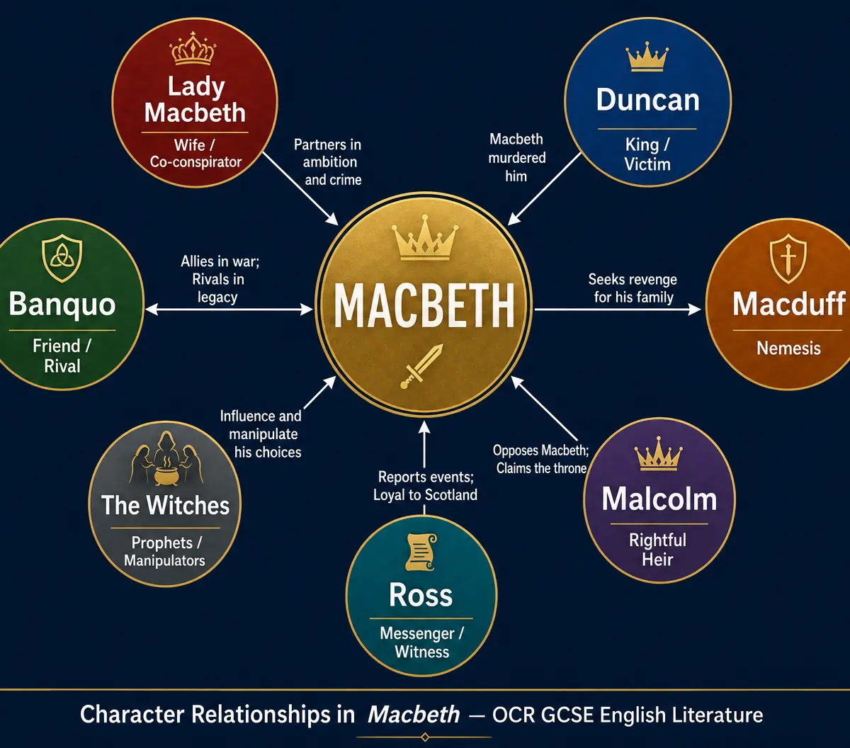 Character Relationships in Macbeth