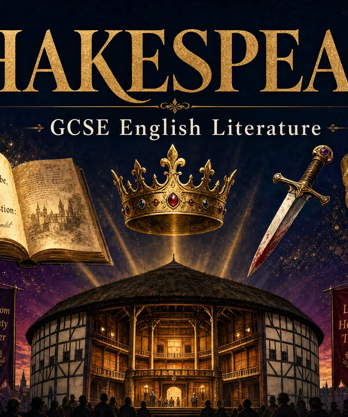 Header image for Macbeth GCSE Study Guide