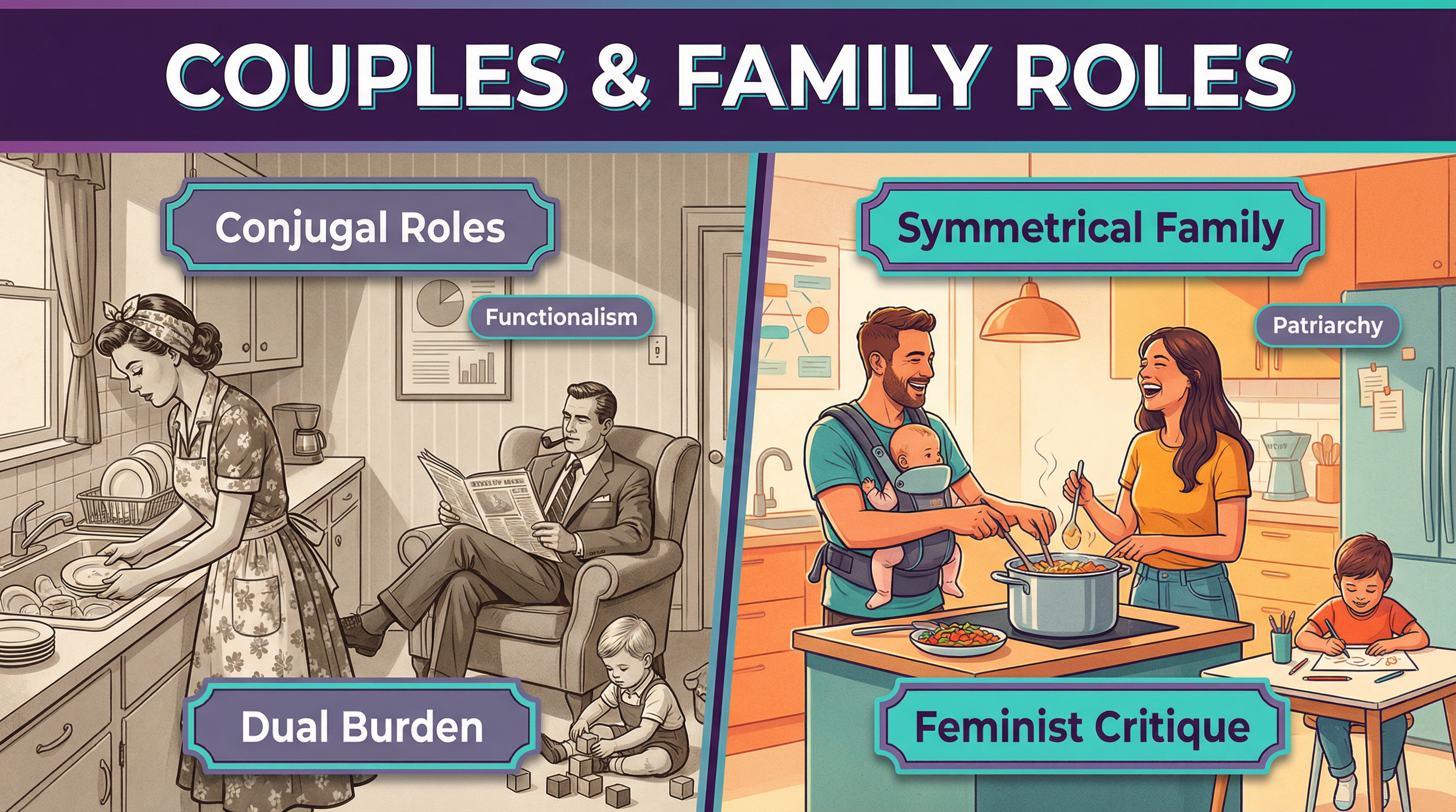 Couples and Family Roles – Sociology – GCSE