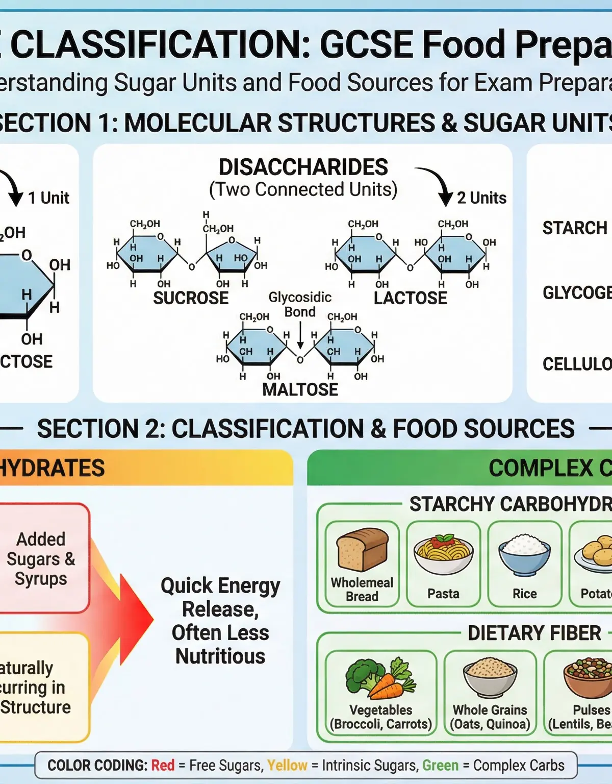 Macronutrients โ Food Preparation and Nutrition โ GCSE