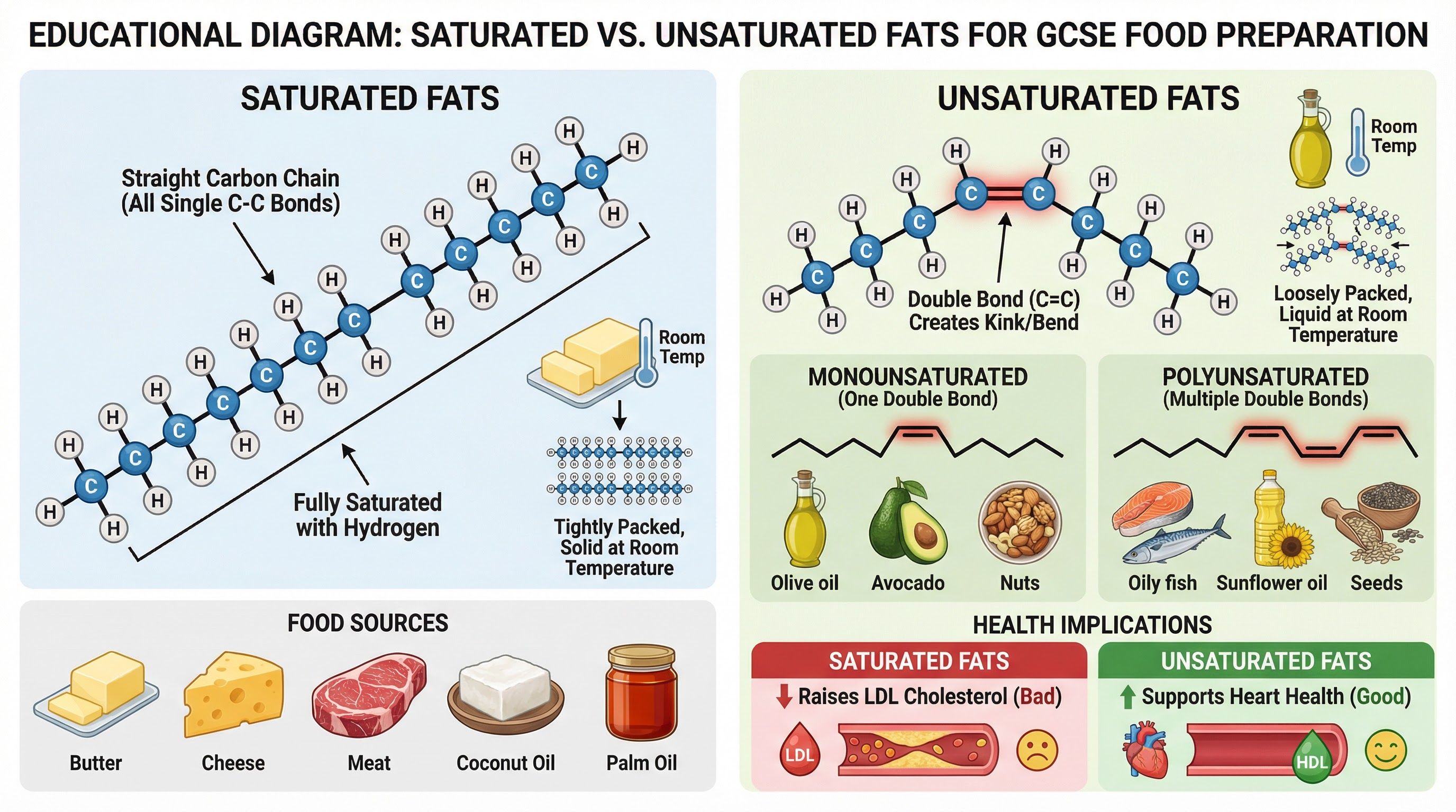 Macronutrients – Food Preparation and Nutrition – GCSE